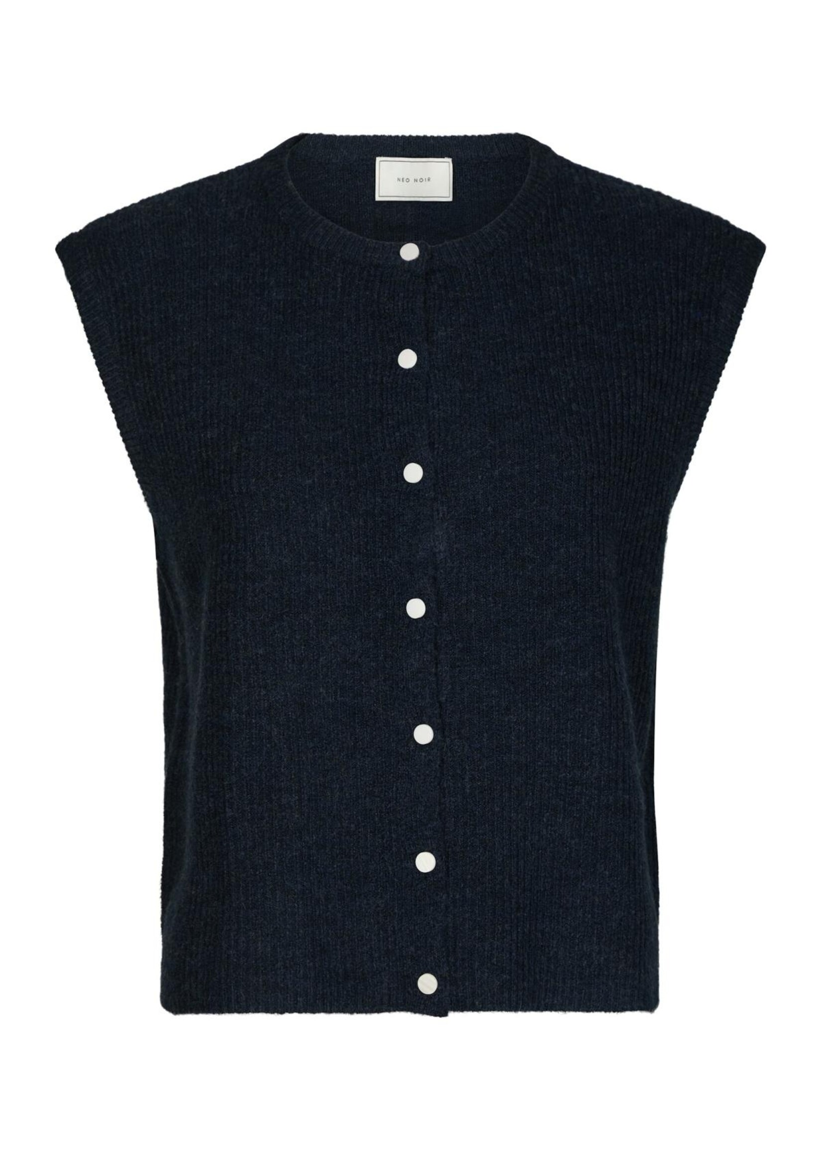 Neo Noir Neo Noir, Everest Knit Vest PO, Navy, Size: