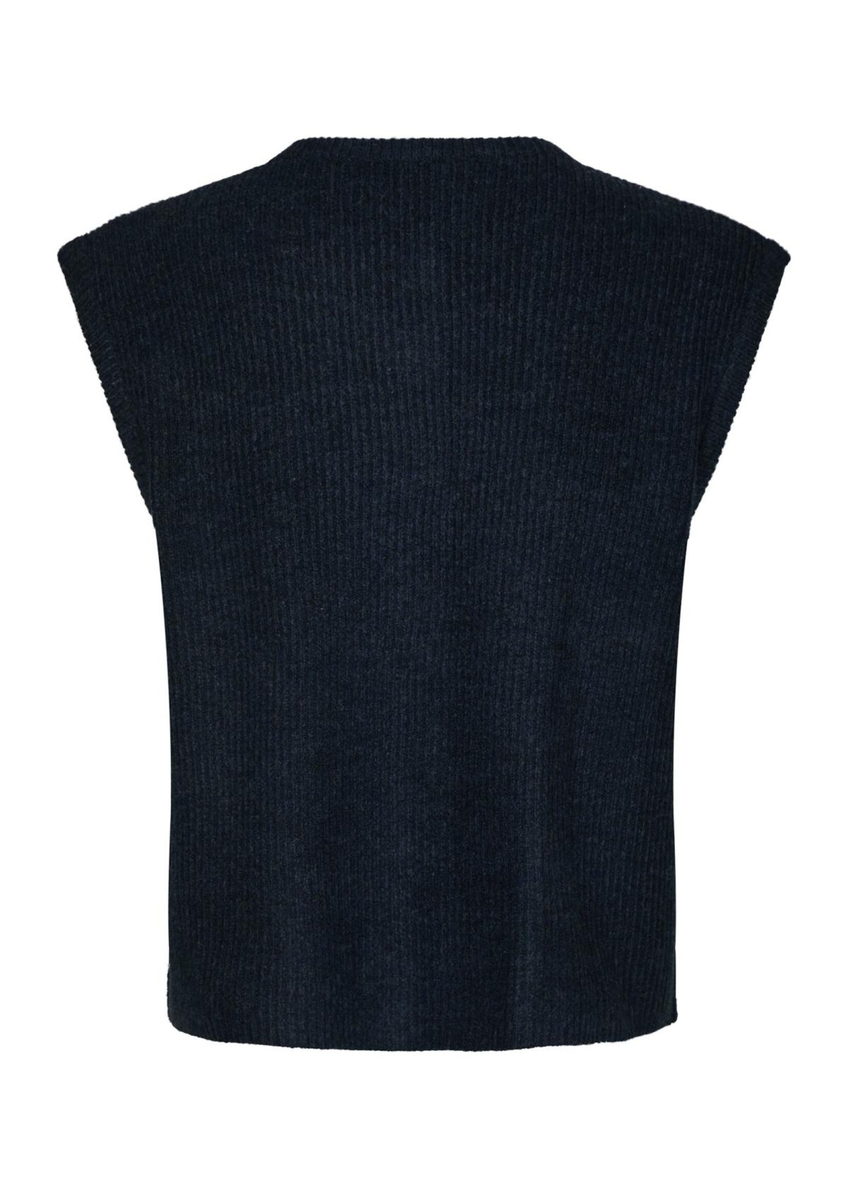 Neo Noir Neo Noir, Everest Knit Vest PO, Navy, Size: