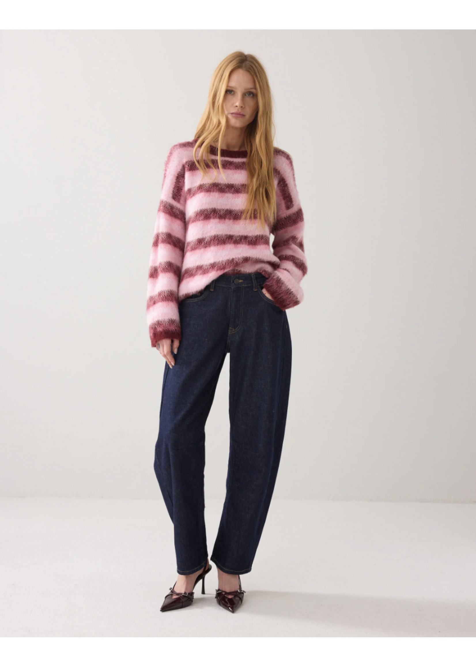 Summum Summum, Jeans cocoon leg Twill comford denim, Night blue, Size: