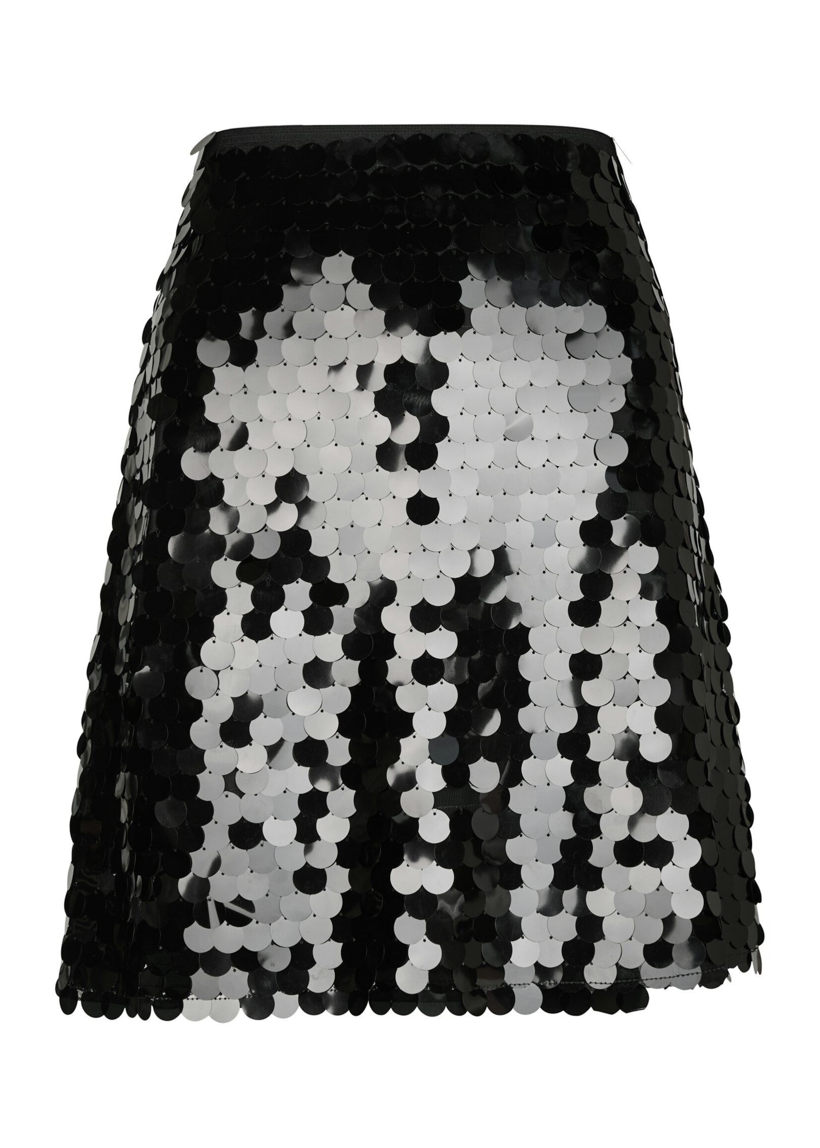 Neo Noir Neo Noir, Miva Big Sequins Skirt , Black, Size: