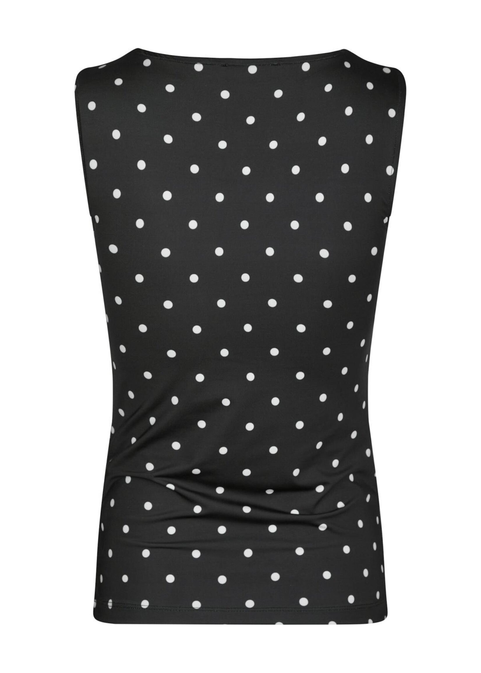 Neo Noir Neo Noir, Ditty Jersey Dot Top, Black, Size: