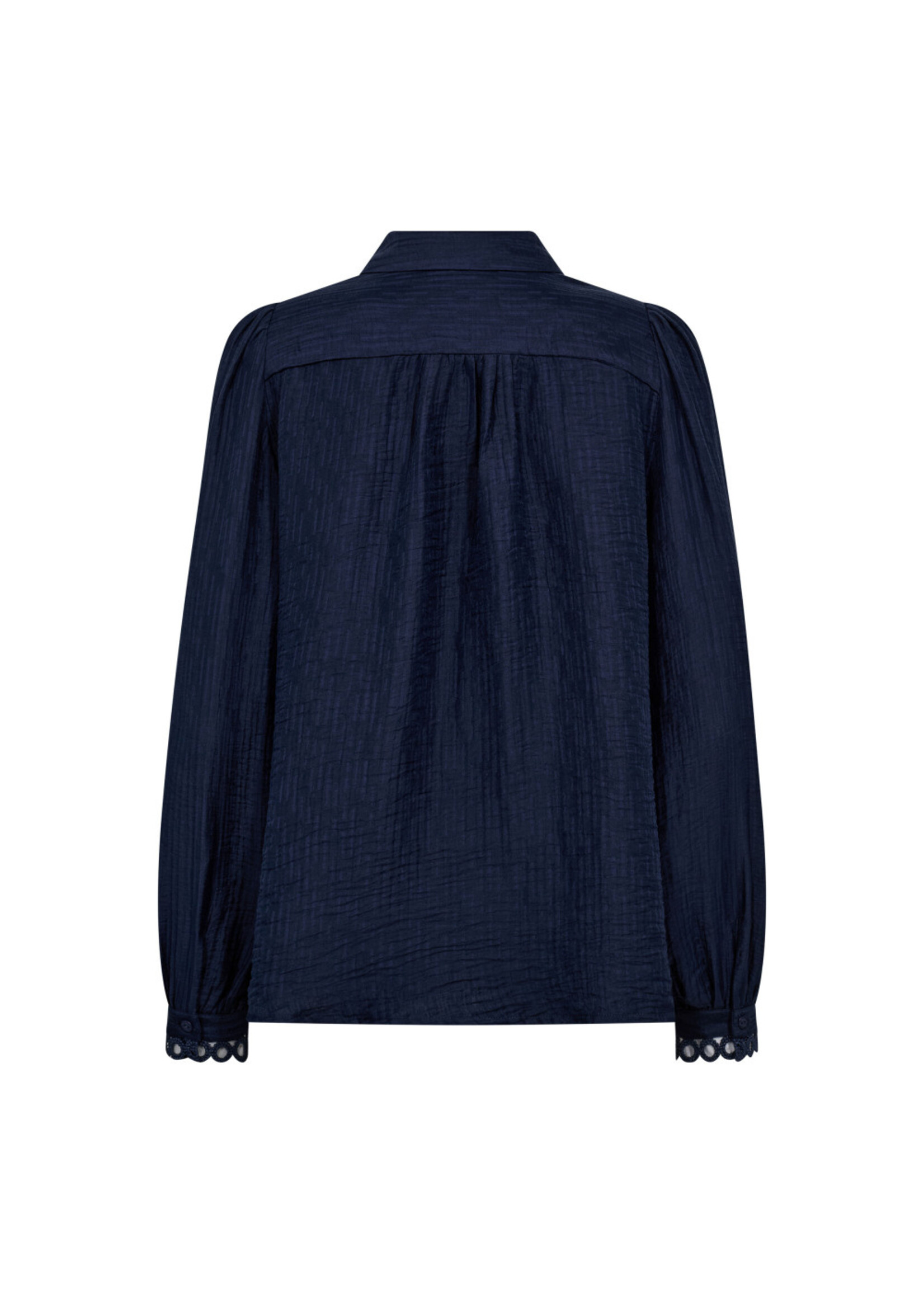 Co Couture Co'Couture, TassyCC Lace Shirt, Navy, size: