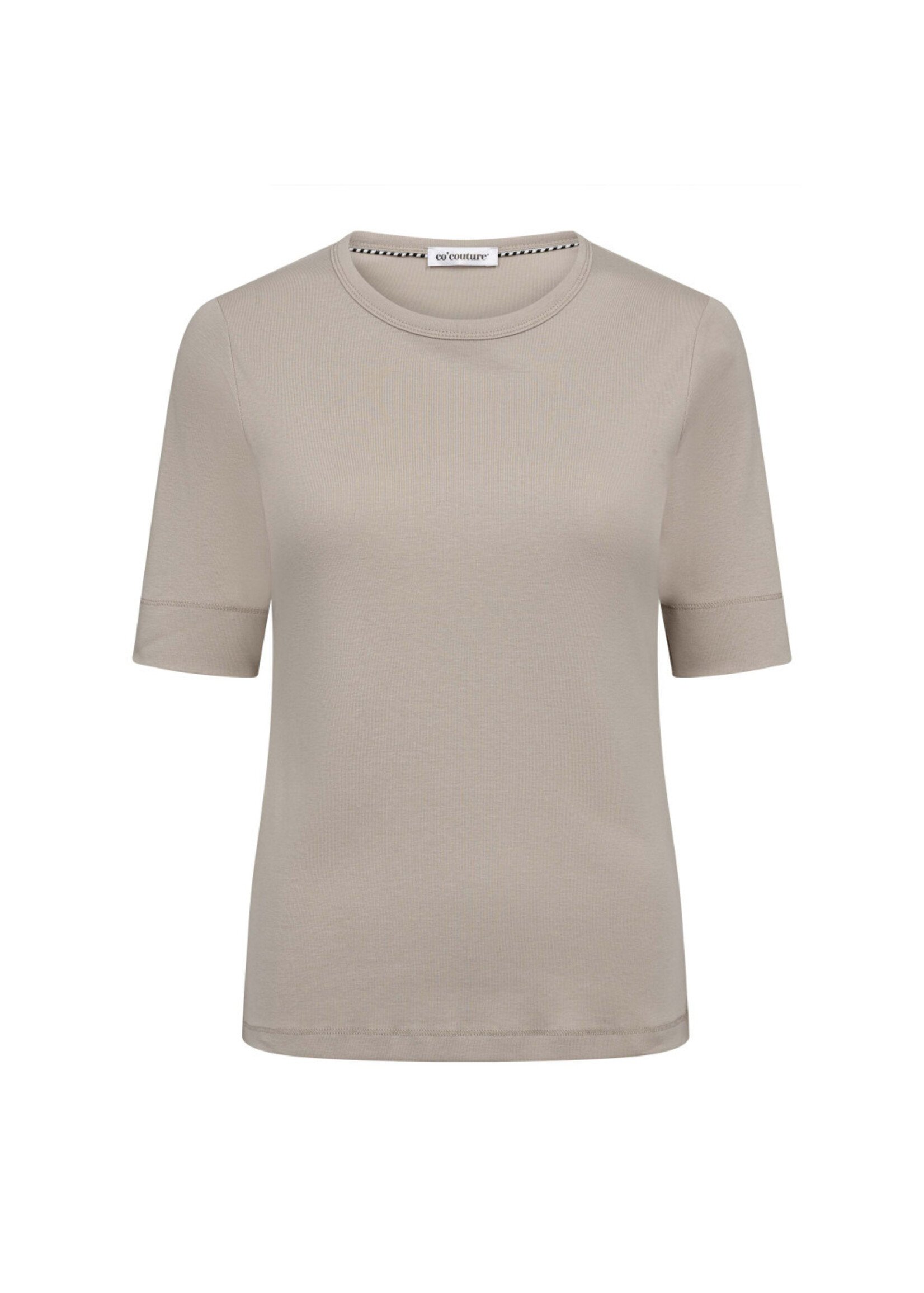 Co Couture Co'couture, GrannyCC SS Tee, Mink, Size: