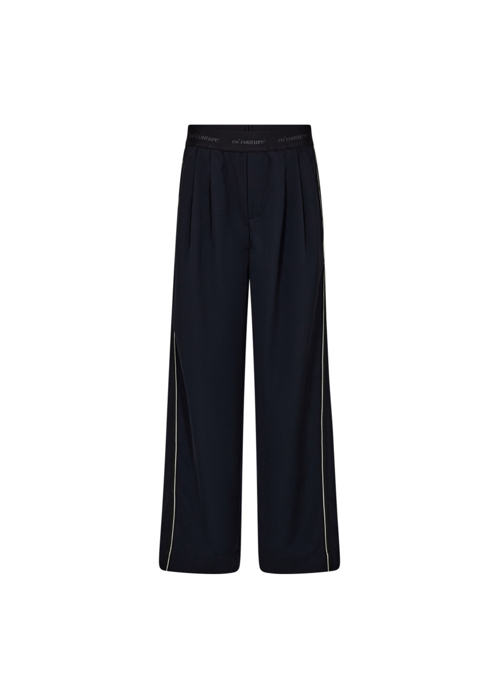Co Couture Co'couture, AminaCC Split Panel LL Pant, Navy, Size: