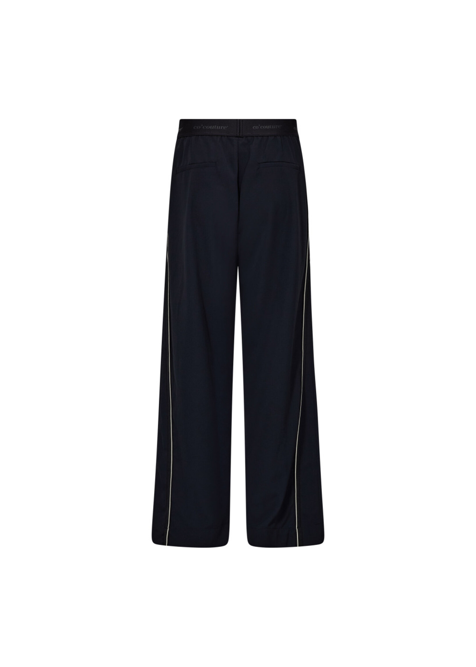 Co Couture Co'couture, AminaCC Split Panel LL Pant, Navy, Size: