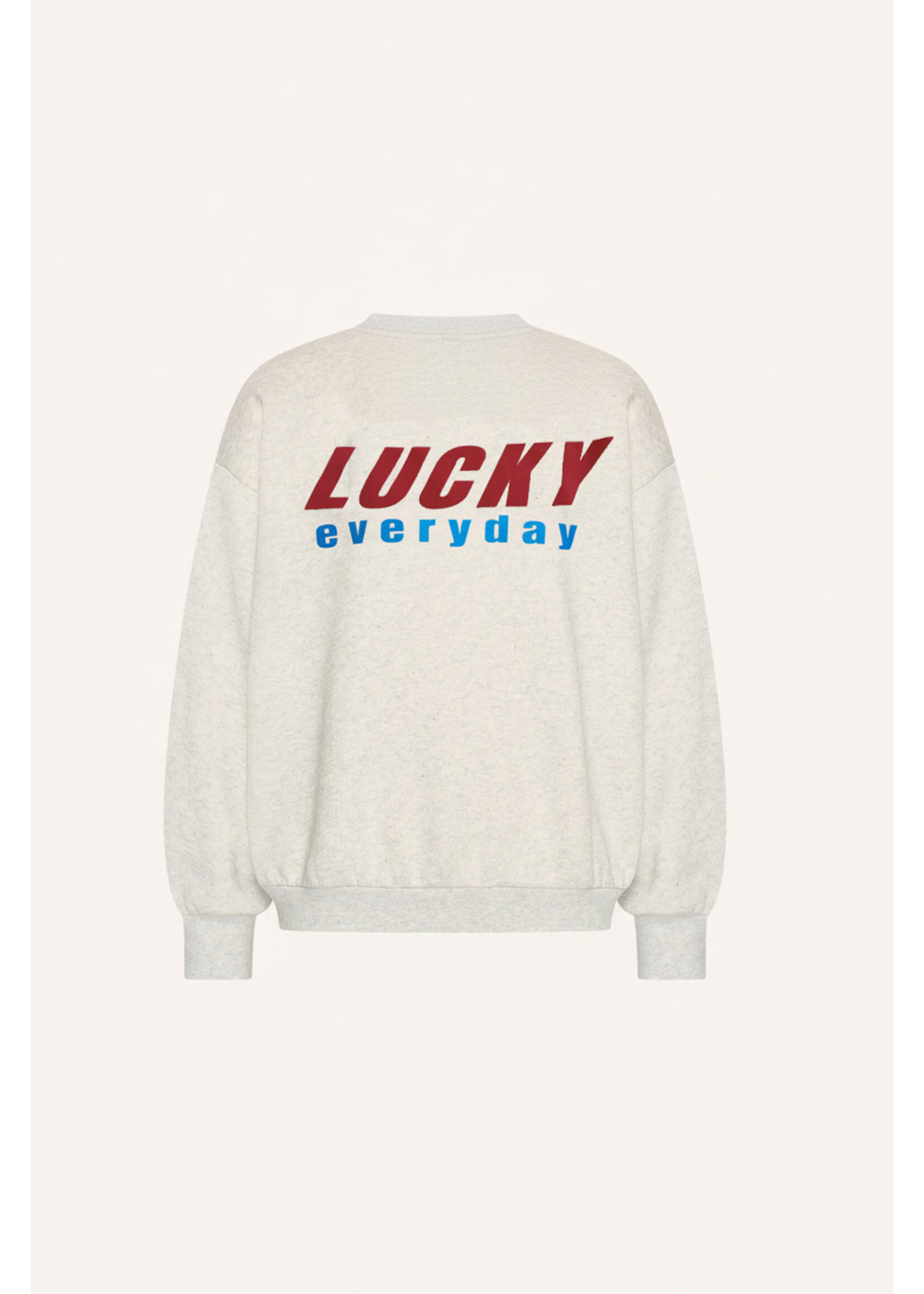 By-Bar By-bar, Bibi melange lucky everyday sweater, Light grey mel, Size: