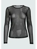 Minus Minus, MSDajana long sleeve top, Black, size: