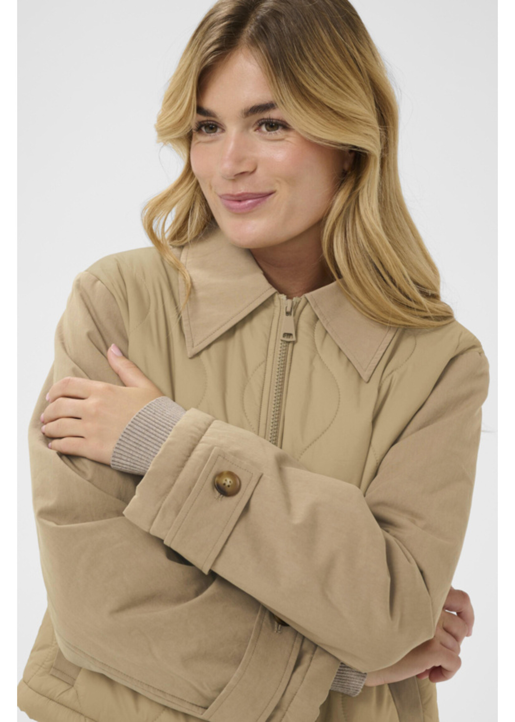 Saint Tropez Saint Tropez, OdinaSZ Jacket, Petrified Oak, Size: