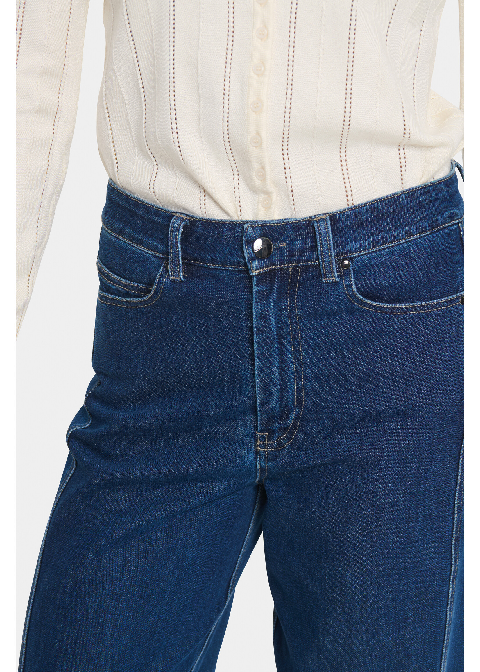 Saint Tropez Saint Tropez, OivySZ Jeans, Blue denim, Size: