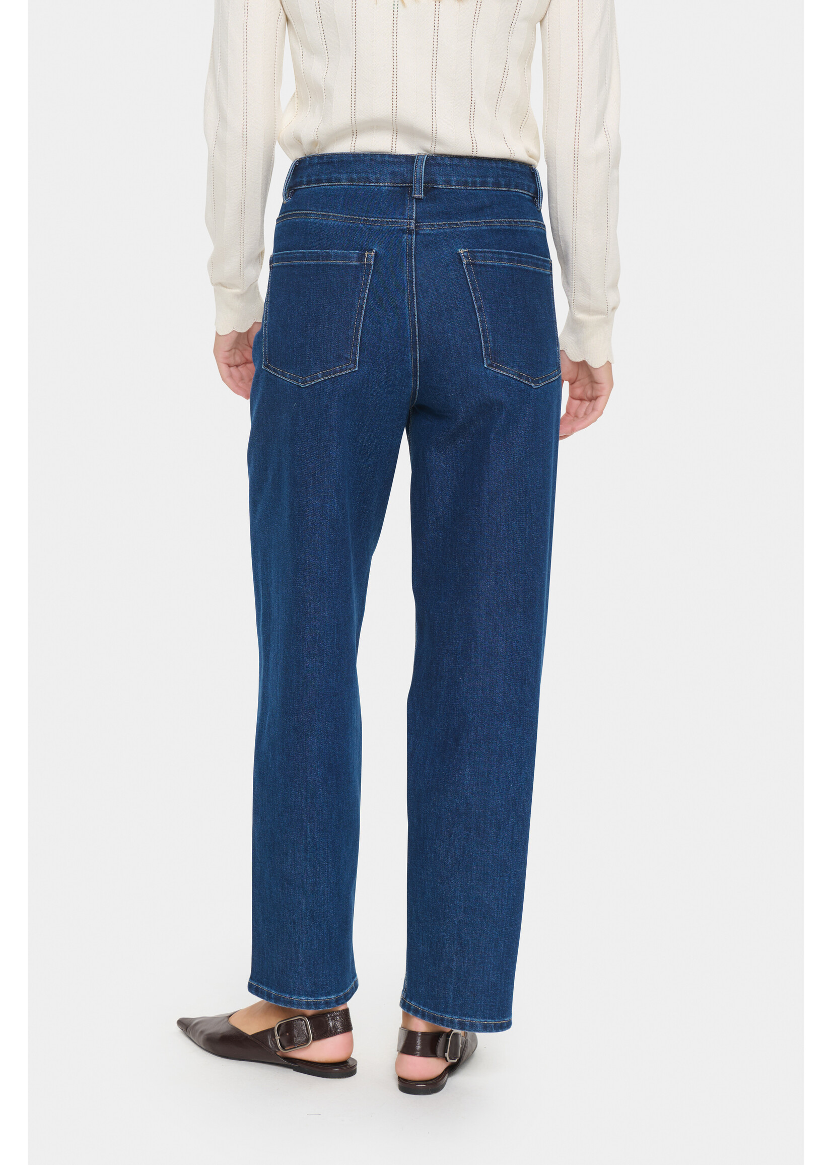 Saint Tropez Saint Tropez, OivySZ Jeans, Blue denim, Size: