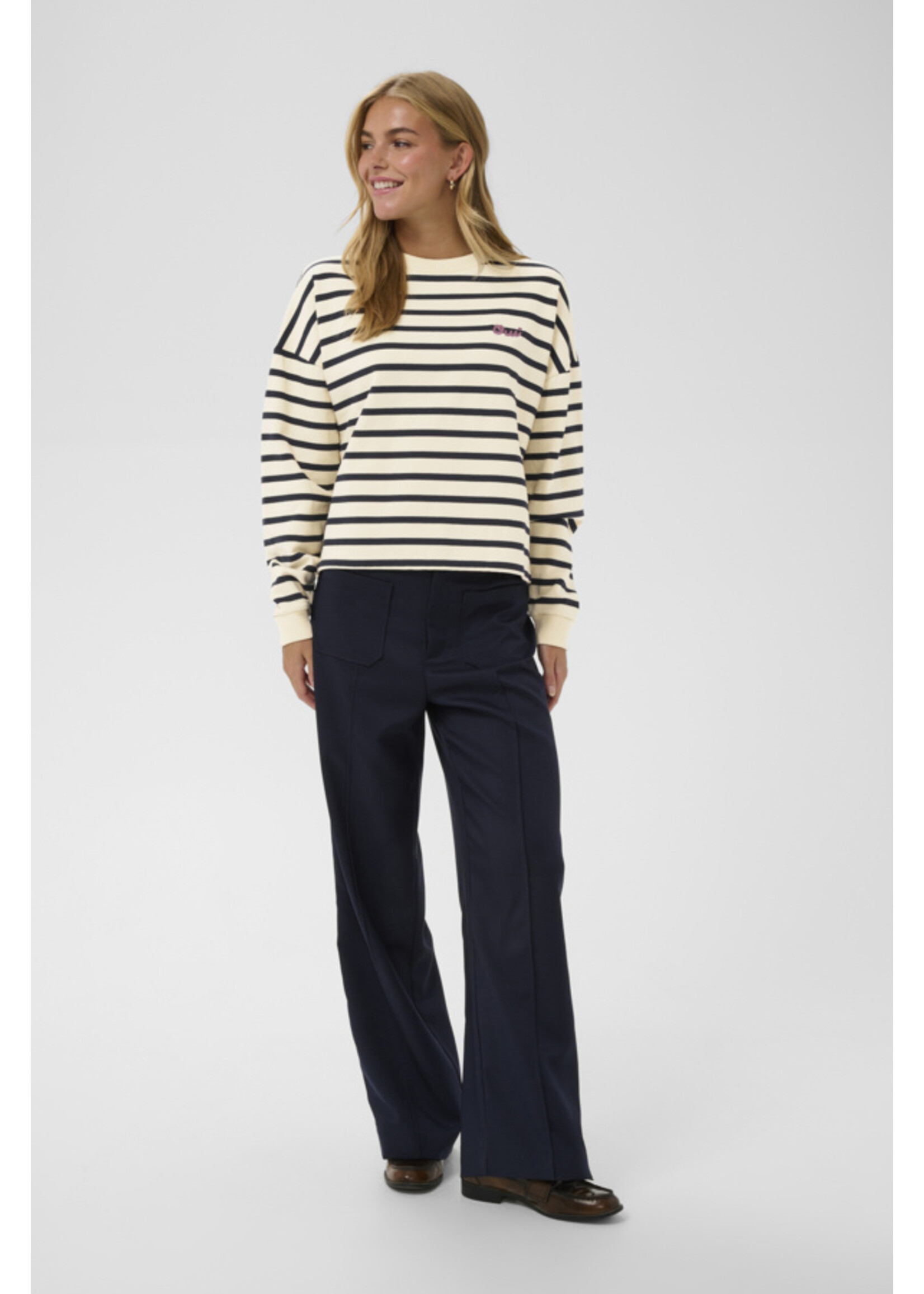Saint Tropez Saint Tropez, OsiriaSZ Sweatshirt, Stripe, Size: