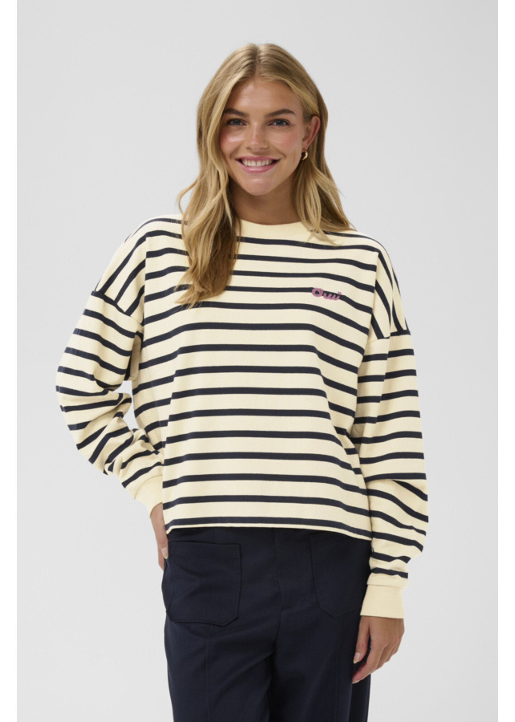 Saint Tropez Saint Tropez, OsiriaSZ Sweatshirt, Stripe, Size: