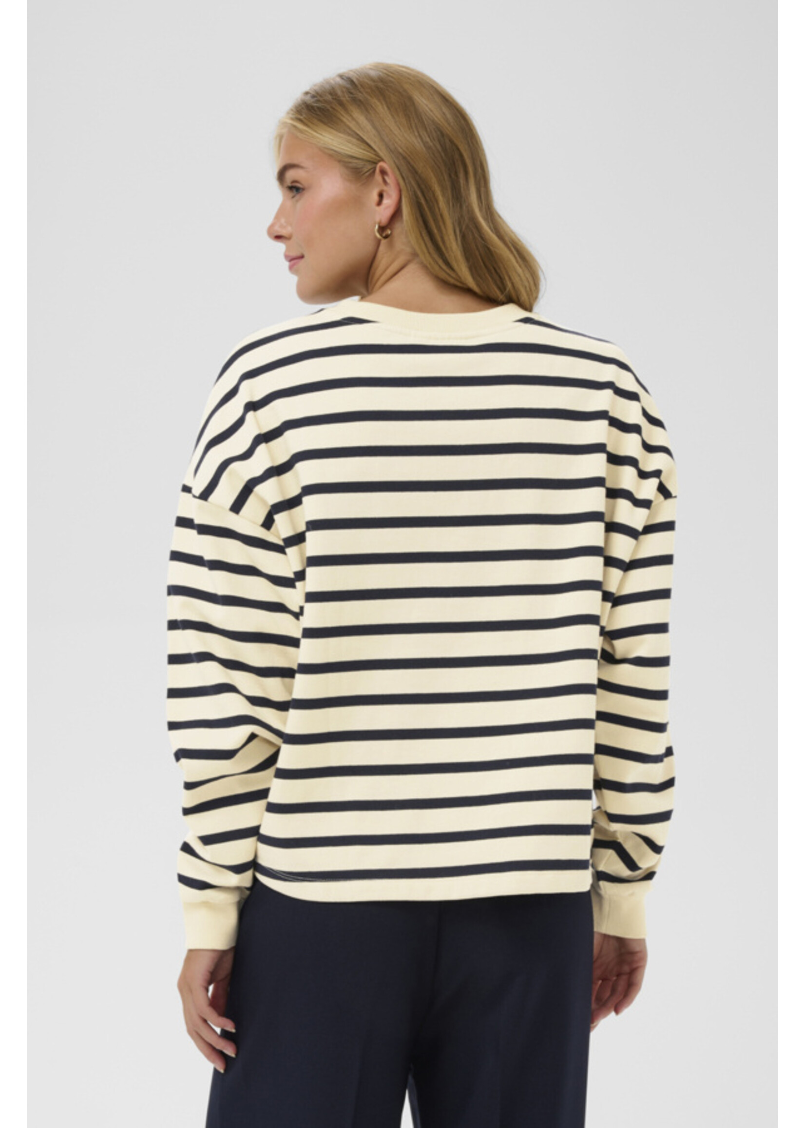 Saint Tropez Saint Tropez, OsiriaSZ Sweatshirt, Stripe, Size: