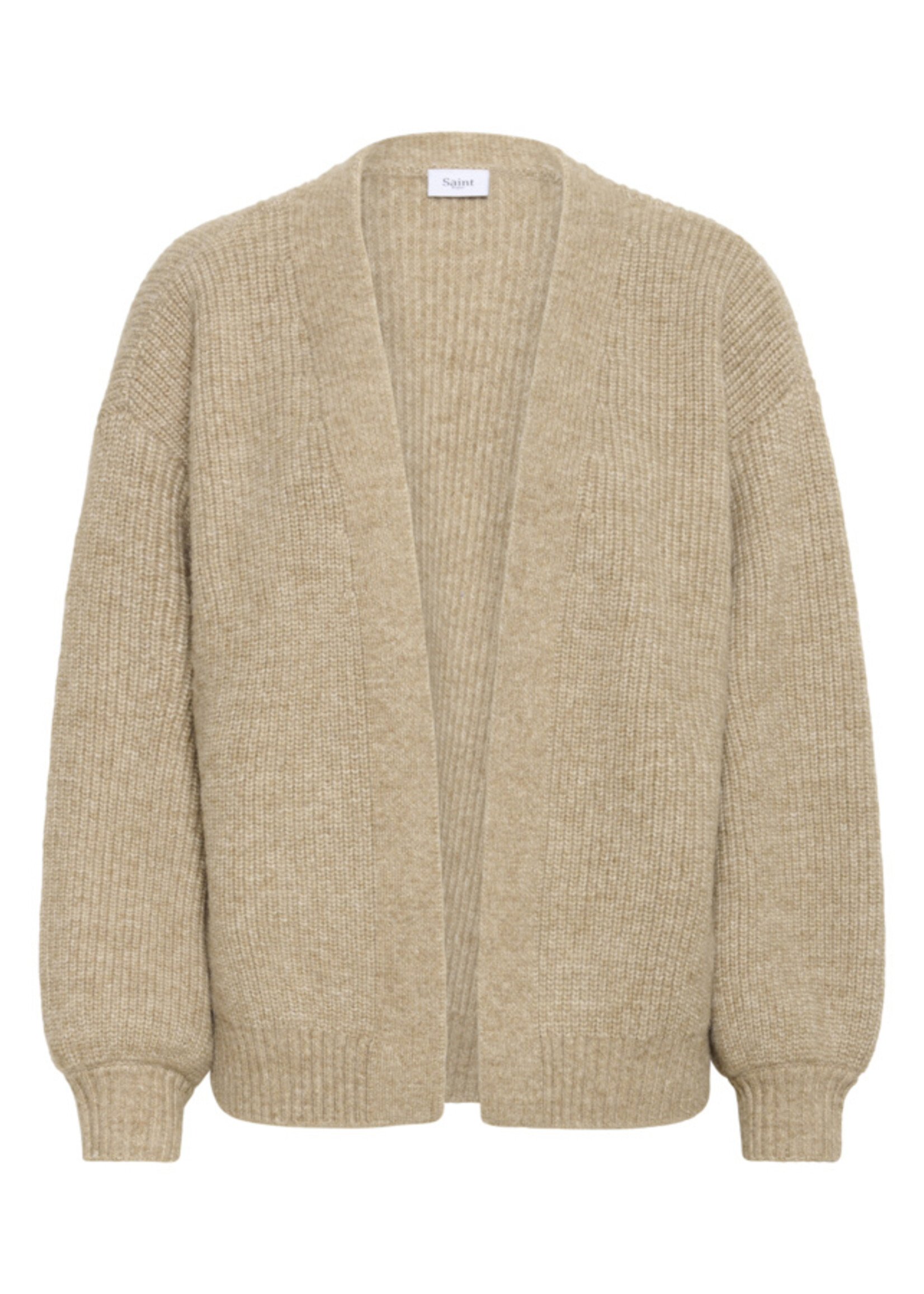 Saint Tropez Saint Tropez, OttolineSZ Open Cardigan, Tannin Melange, Size: