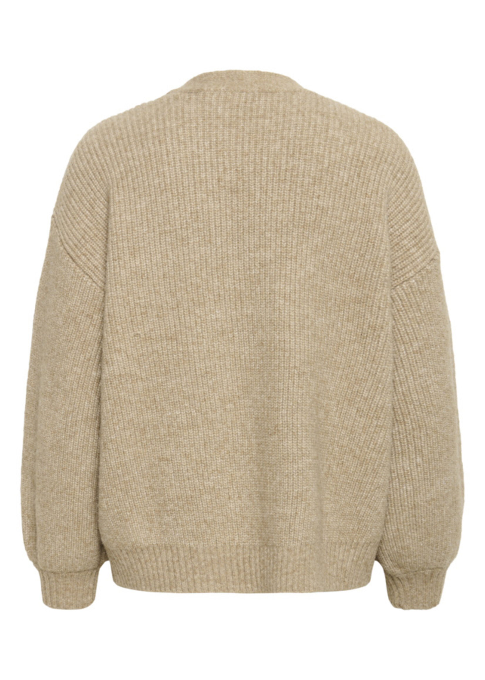 Saint Tropez Saint Tropez, OttolineSZ Open Cardigan, Tannin Melange, Size: