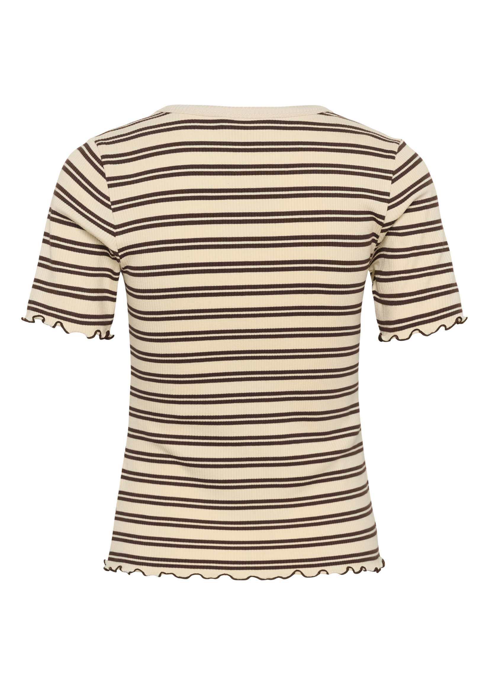 Saint Tropez Saint Tropez, OlaliaSZ SS T-Shirt, Ice black stripe, Size: