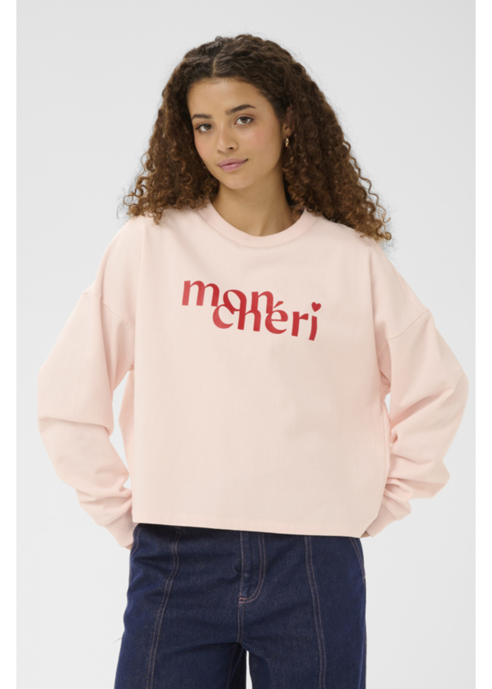 Saint Tropez Saint Tropez, PegrinaSZ Sweatshirt, Barely pink, size: