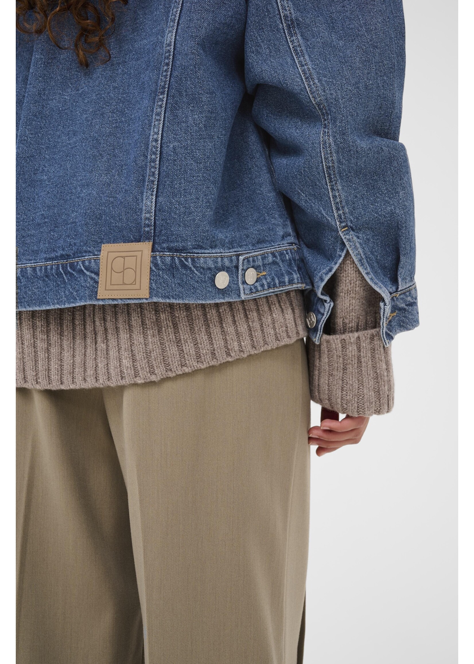 Soaked In Luxury Soaked, SLNamira Jacket, Blue denim, Size: