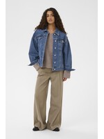 Soaked In Luxury Soaked, SLNamira Jacket, Blue denim, Size: