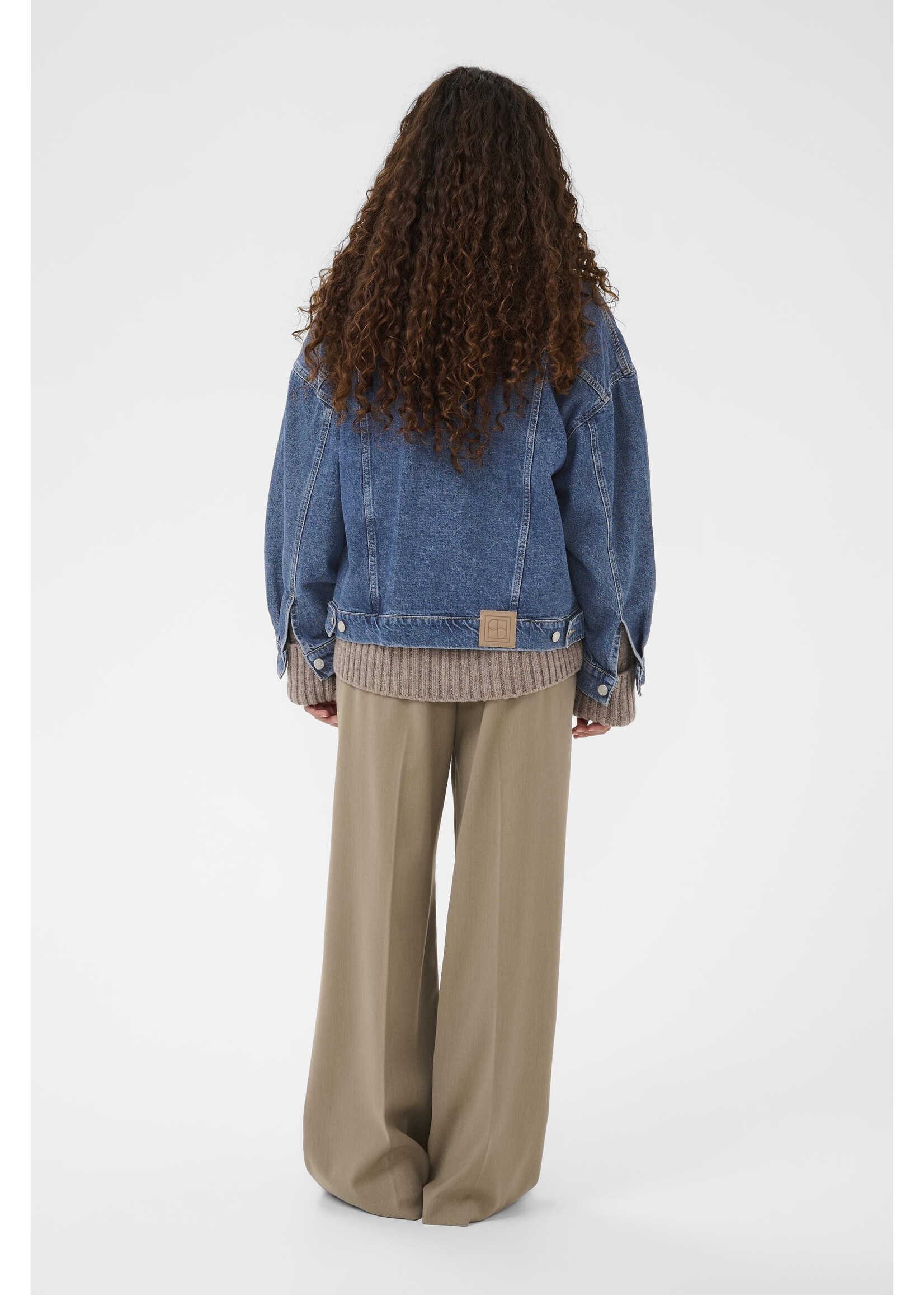 Soaked In Luxury Soaked, SLNamira Jacket, Blue denim, Size: