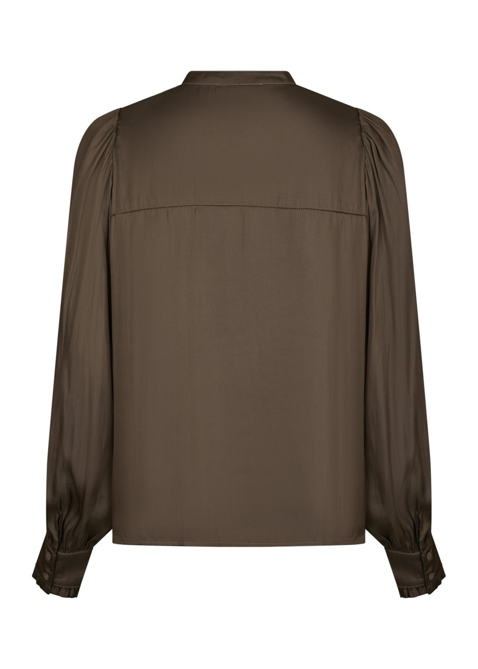 Neo Noir Neo Noir, Zola Blouse, Dark brown