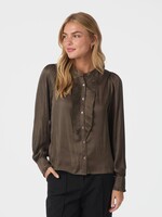 Neo Noir Neo Noir, Zola Blouse, Dark brown