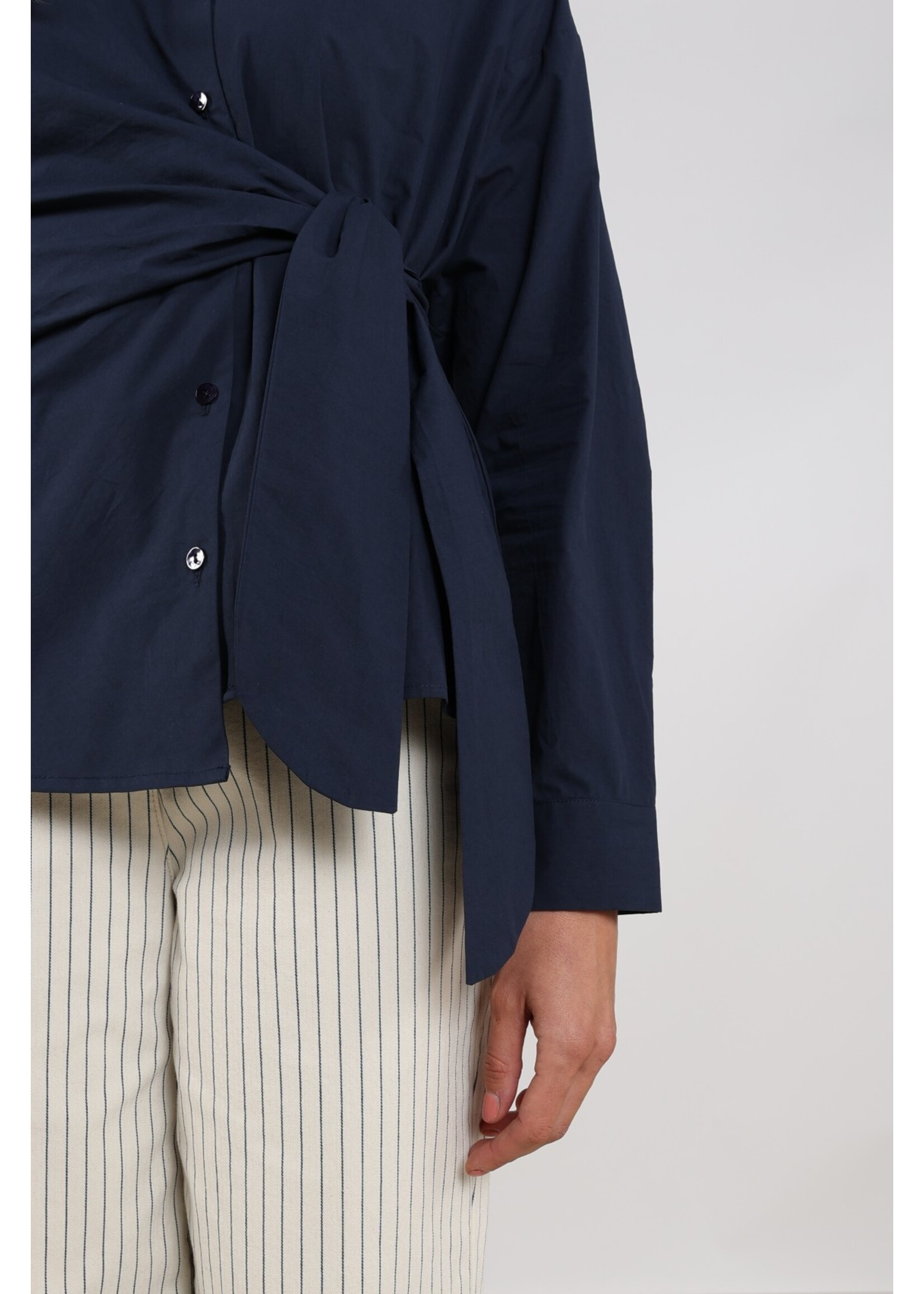 Nukus Nukus, Aneta Top LS, Navy, Size: