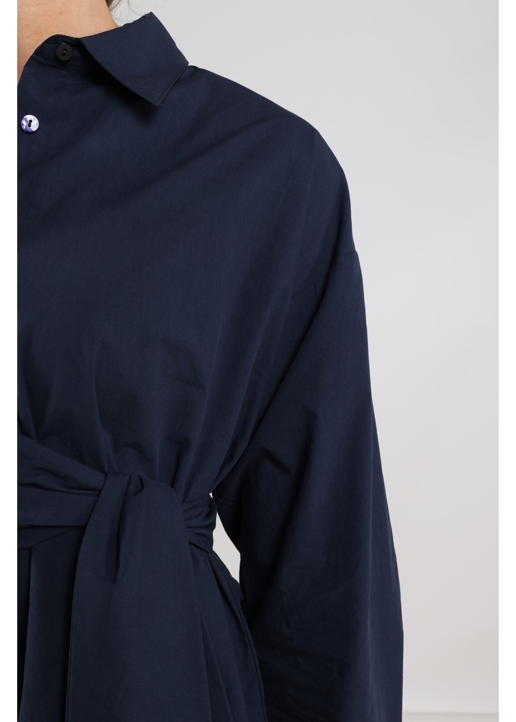 Nukus Nukus, Aneta Top LS, Navy, Size: