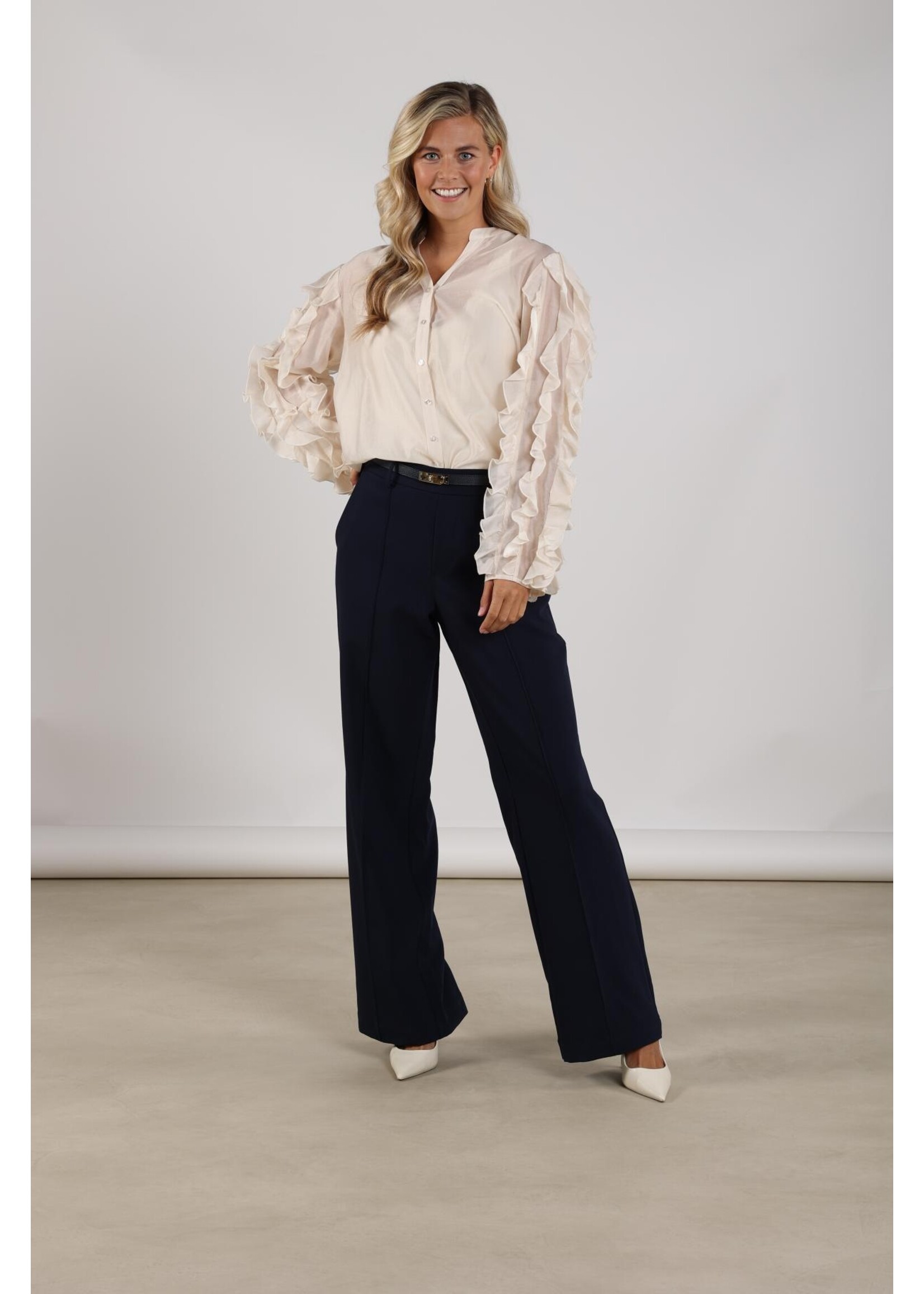 Nukus Nukus, Margriet Blouse, Off white, Size: