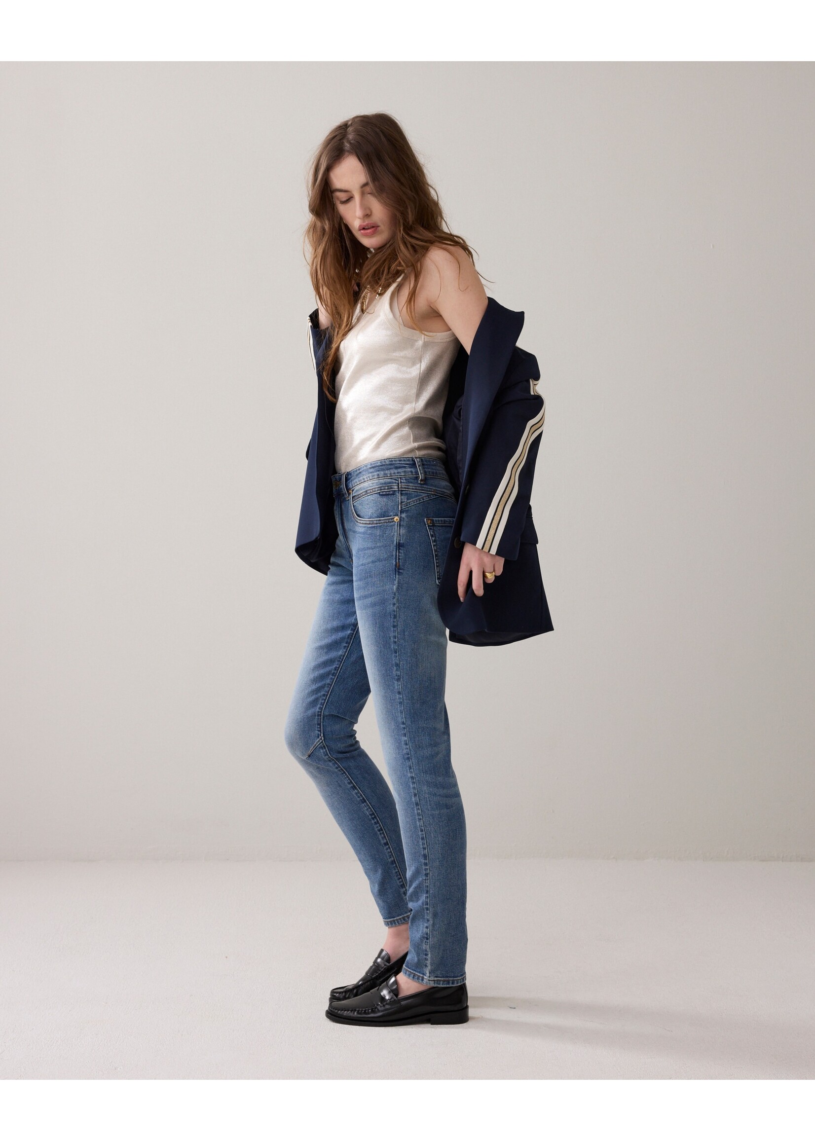 Summum Blue daze, Jeans venus tapered Light weight cotton, Denim, Size: