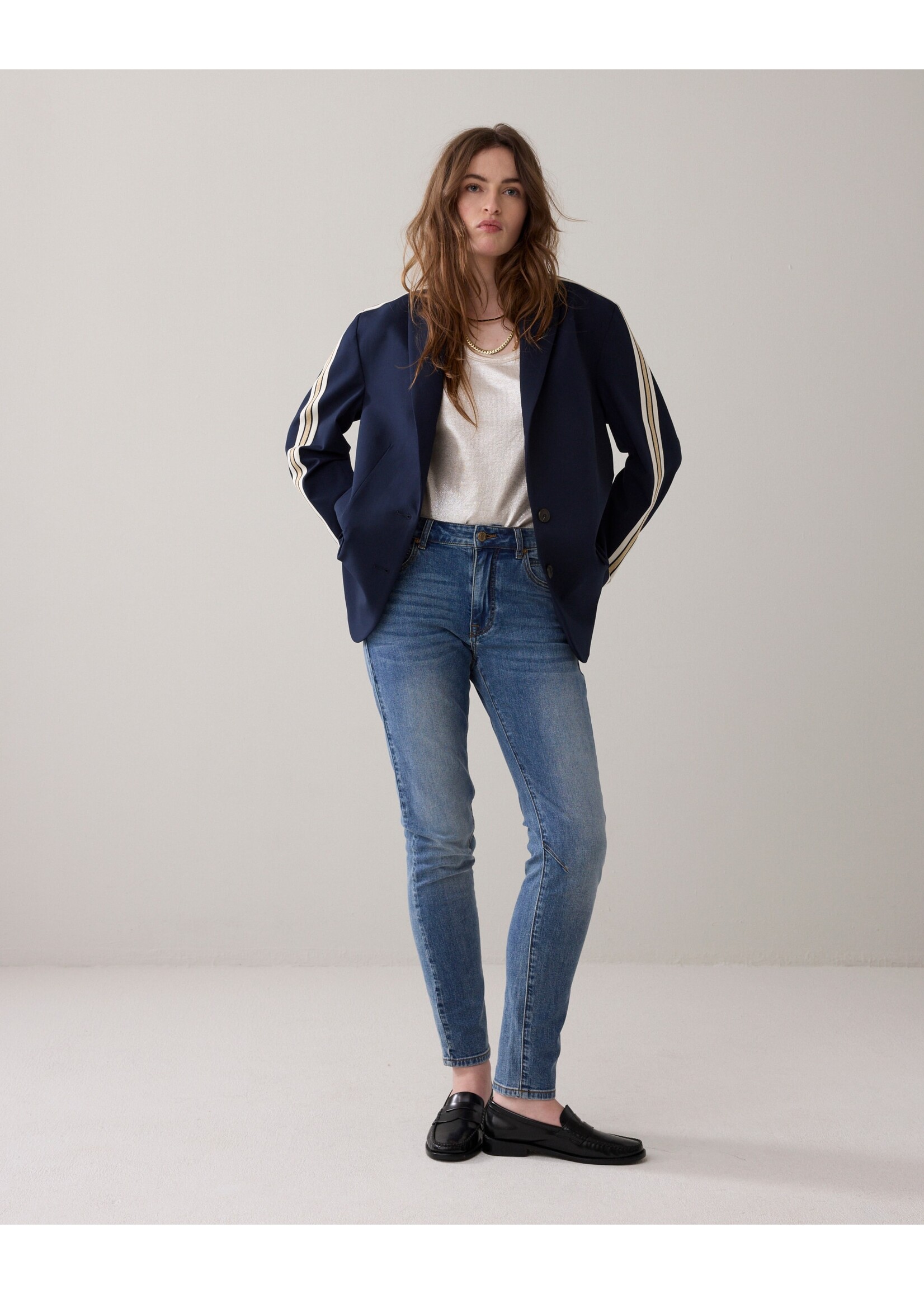 Summum Blue daze, Jeans venus tapered Light weight cotton, Denim, Size: