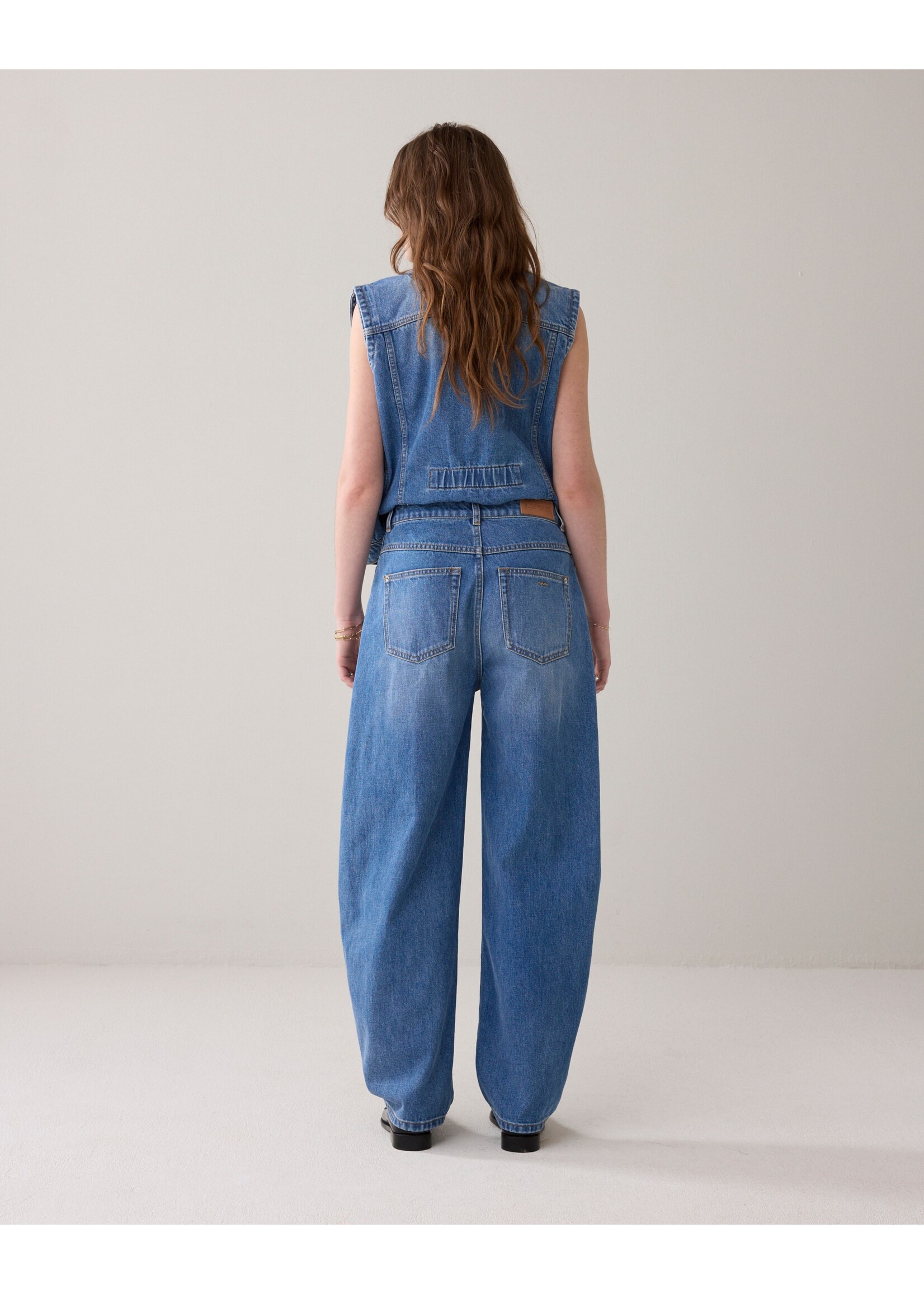 Summum Blue daze, Jeans cocoon fit Soft comford twill, Denim, Size: