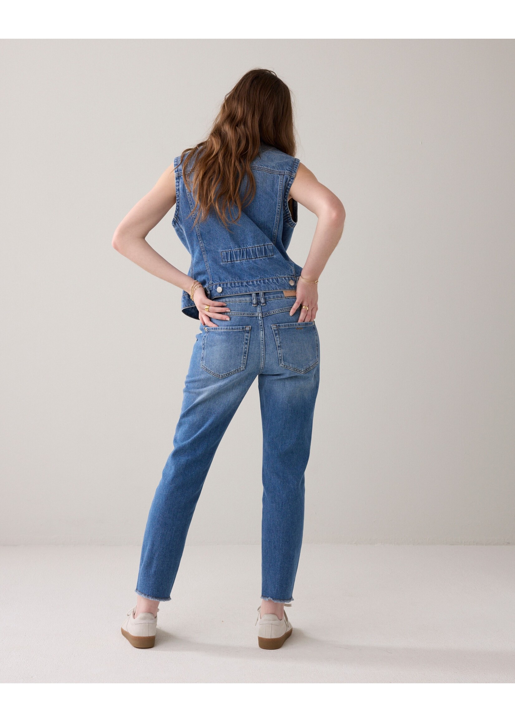 Summum Summum, Jeans tapered Twill comford denim, Denim, Size: