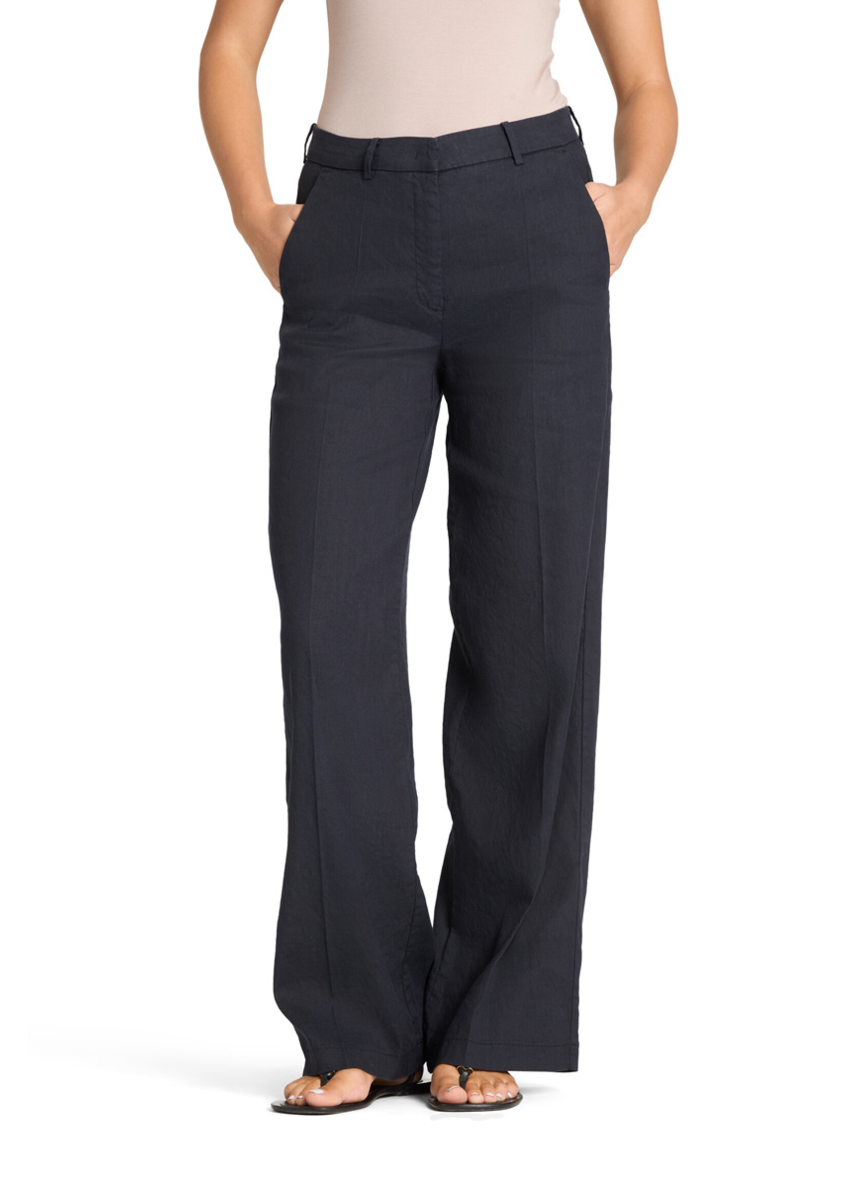 Cambio Cambio, Mira ladies pants long, Dark night, Size: