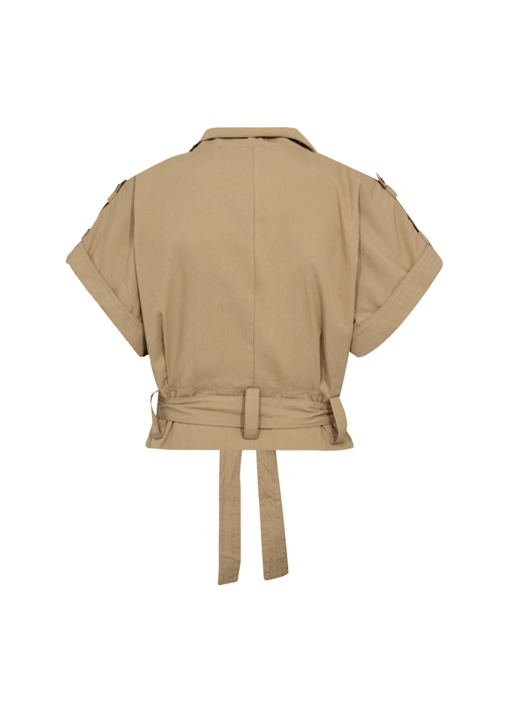 Co Couture Co'couture, KeshaCC Cargo Vest, Sand, Size: