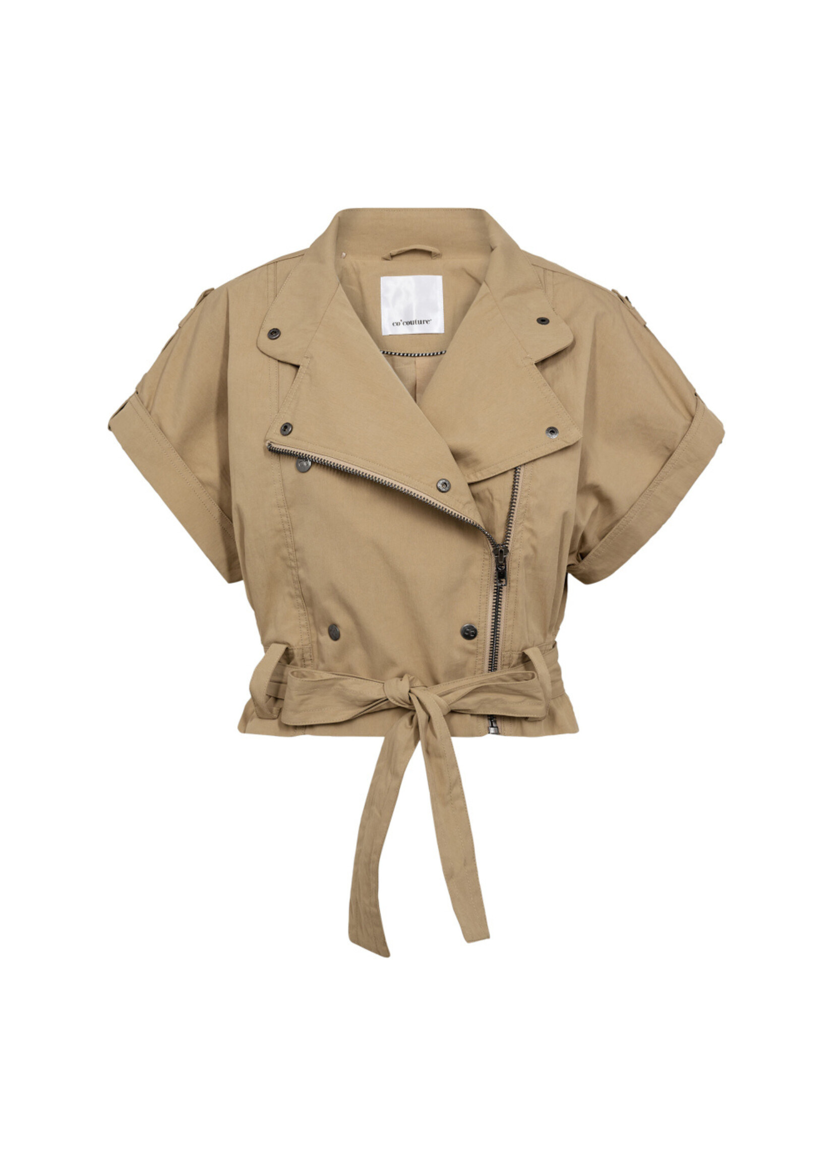 Co Couture Co'couture, KeshaCC Cargo Vest, Sand, Size: