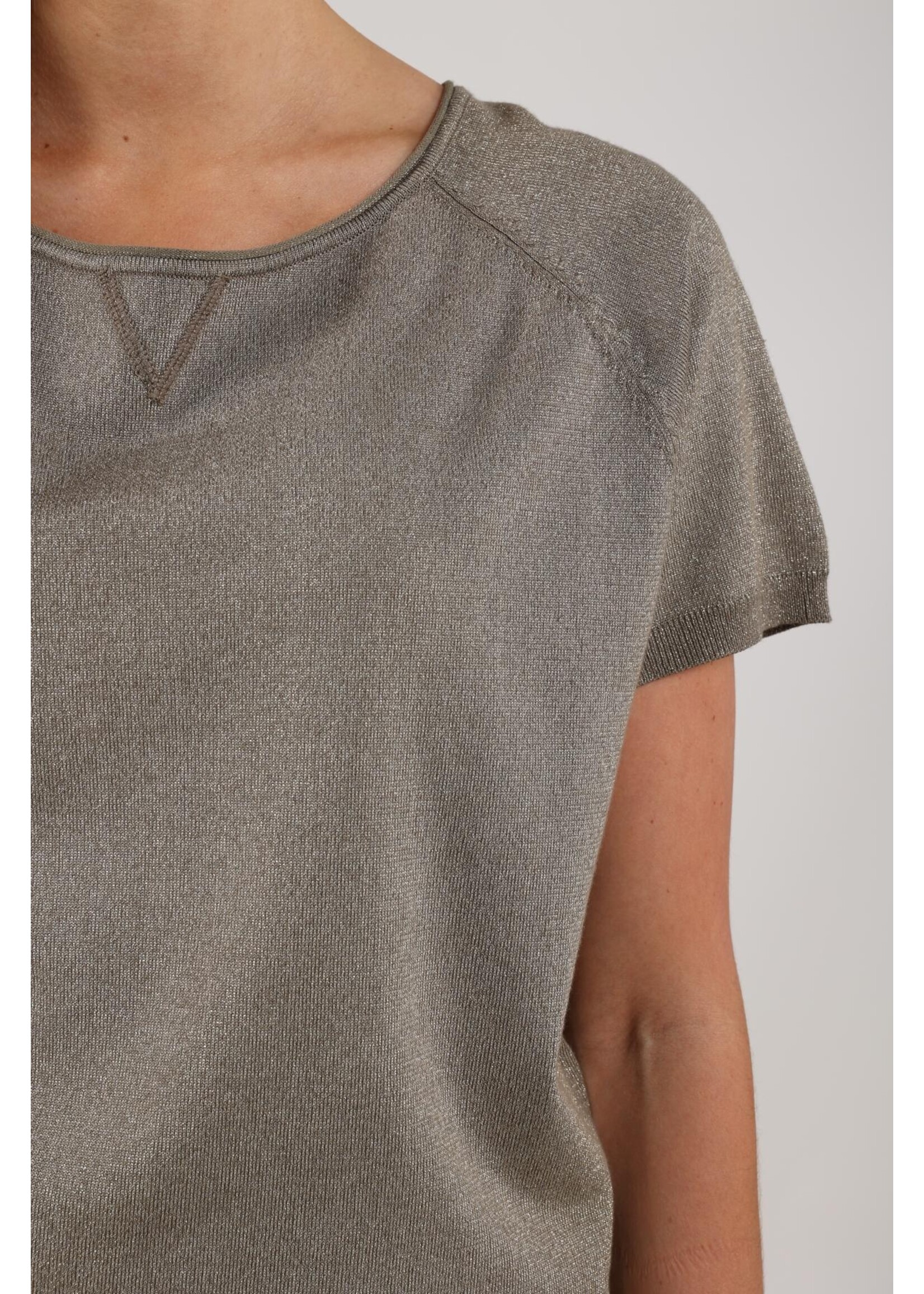 Nukus Nukus, Anita Top Lurex, Army, Size: