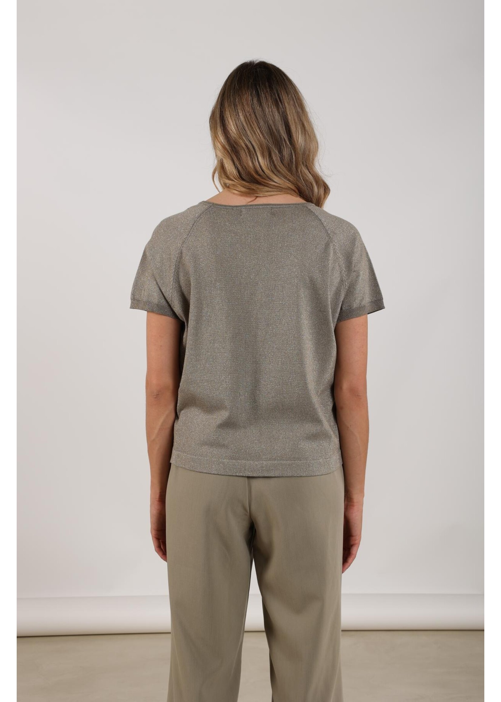 Nukus Nukus, Anita Top Lurex, Army, Size: