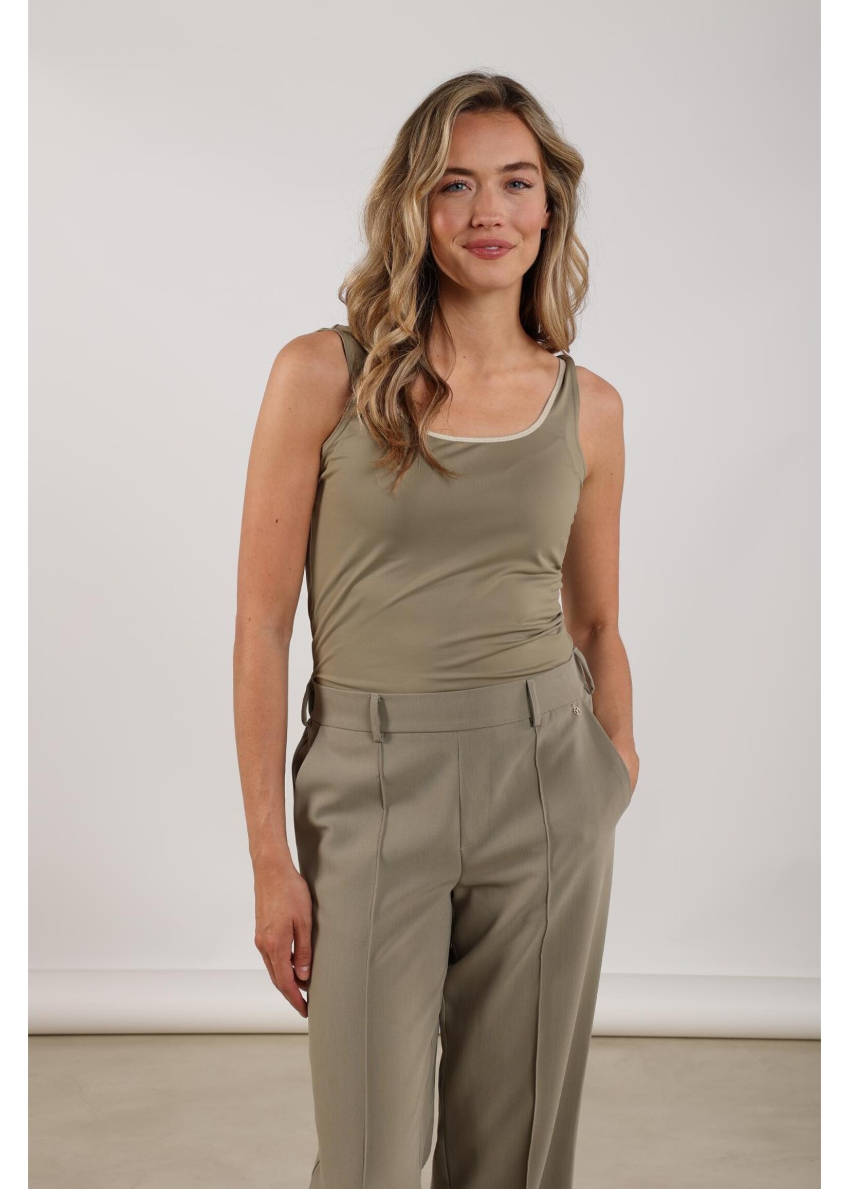 Nukus Nukus, Juba Singlet, Army/gold, Size: