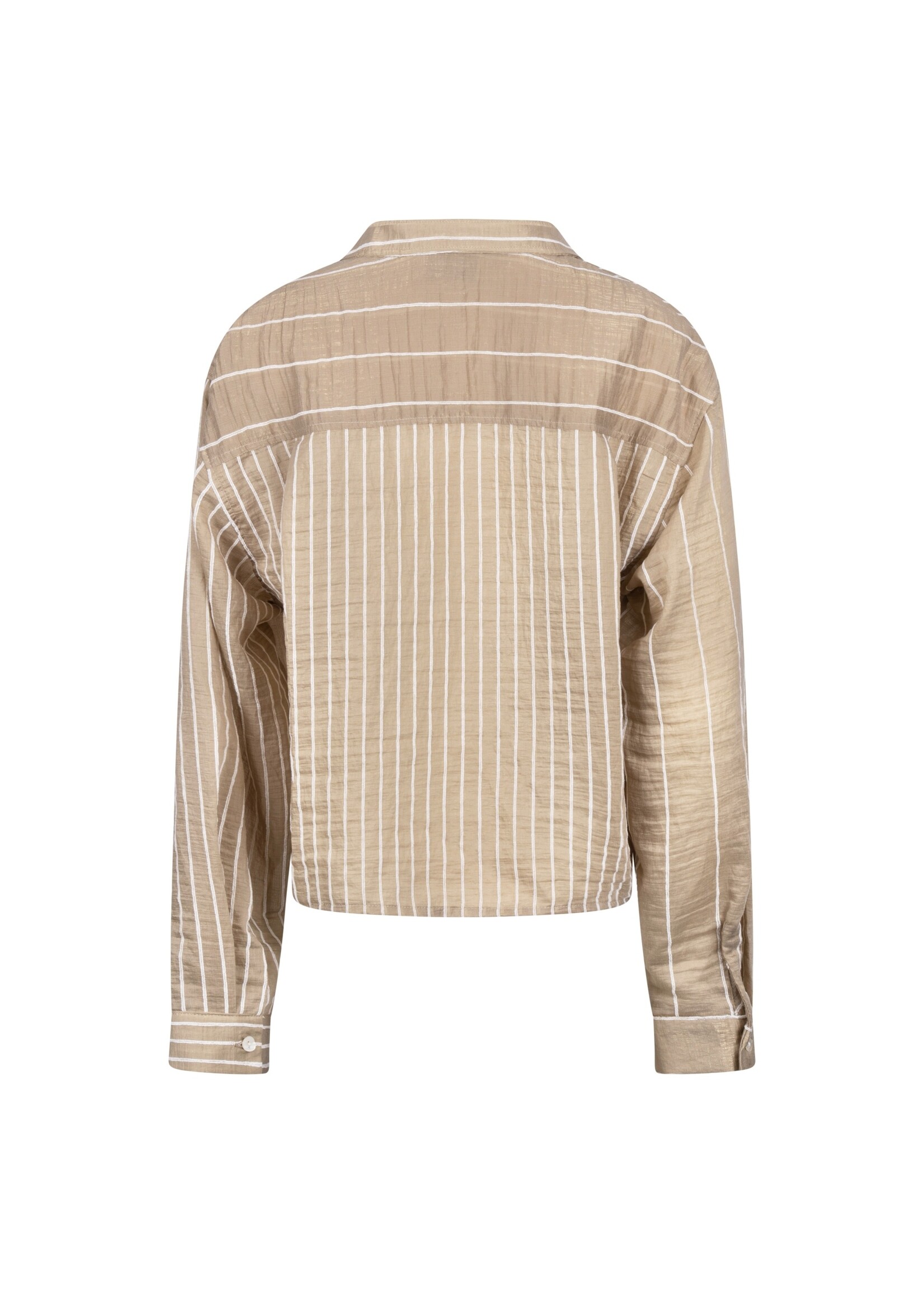 Nukus Nukus, Nelly Blouse Stripe, Army, Size: