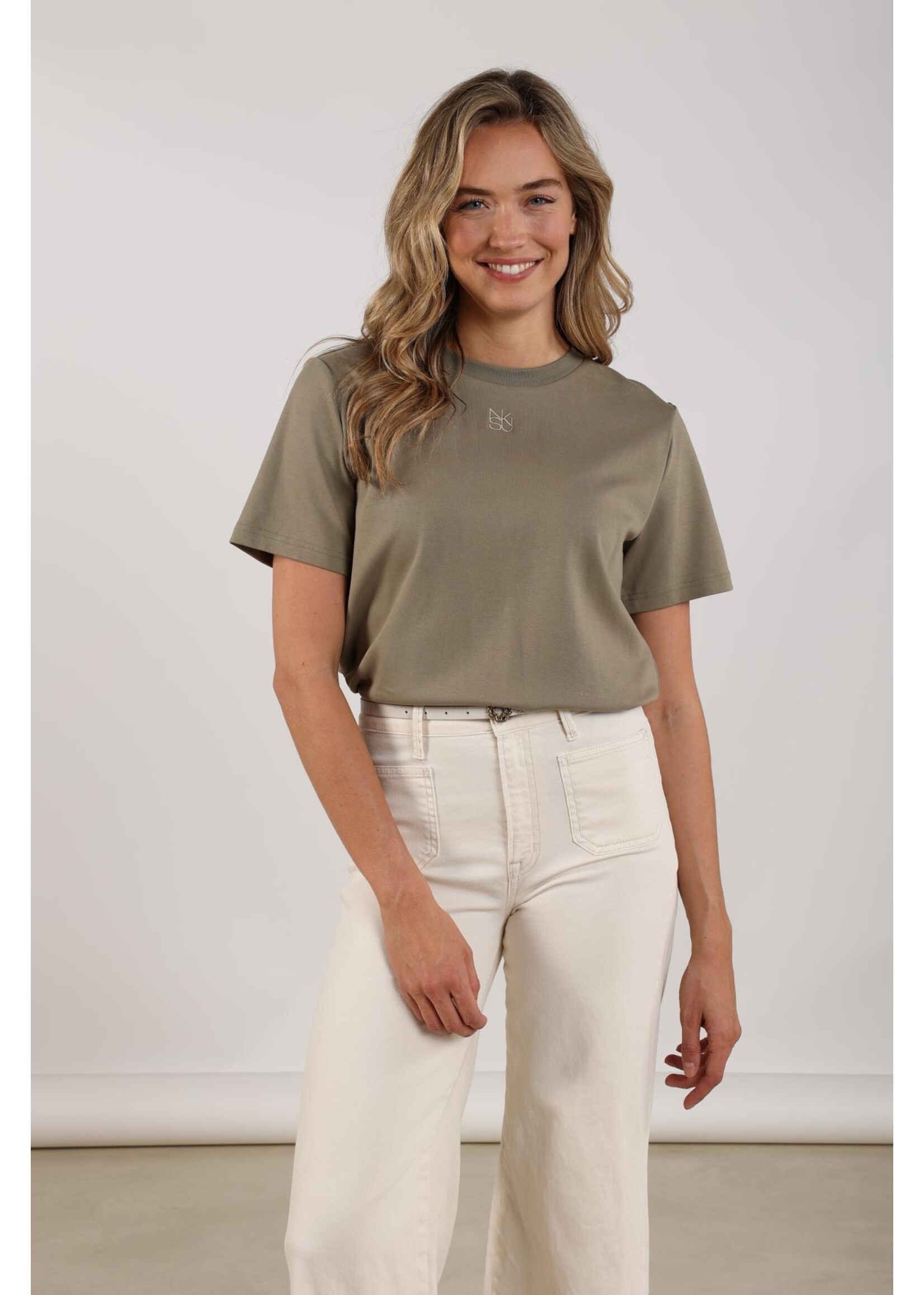 Nukus Nukus, Luna Shirt, Army, Size: