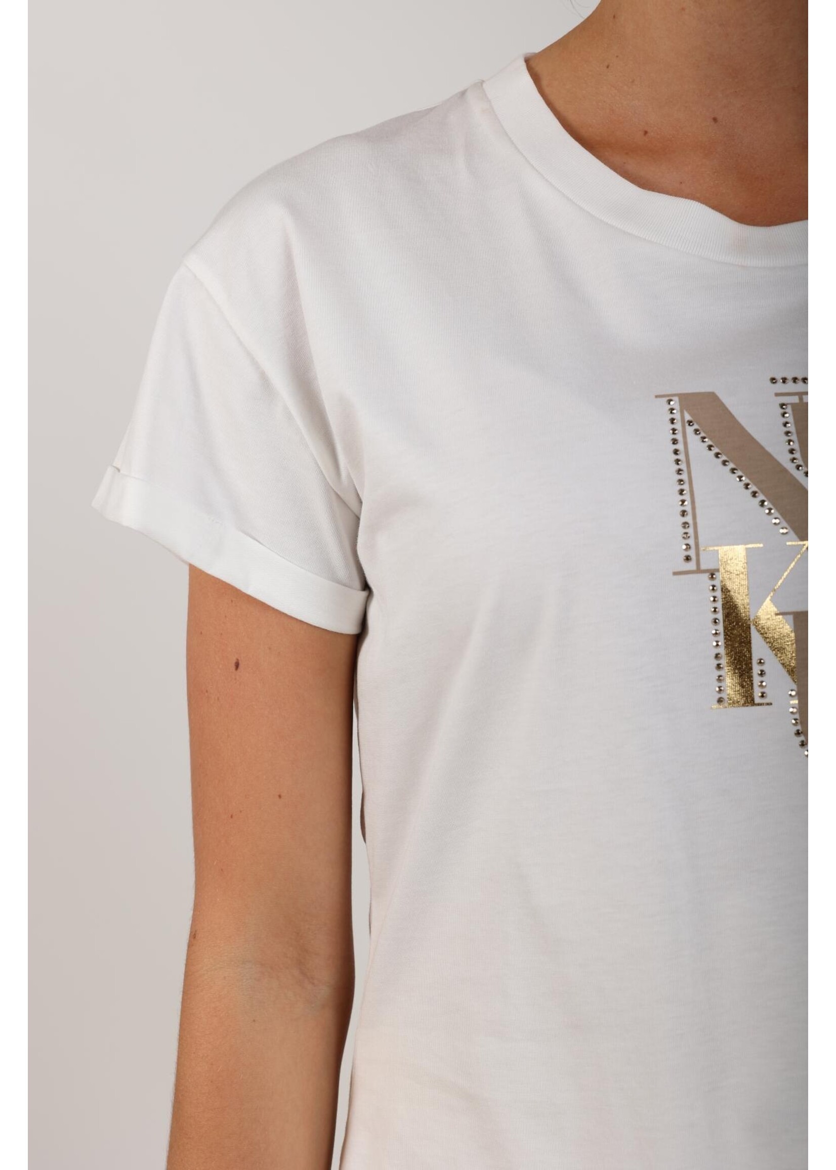 Nukus Nukus, Rowena Shirt, Off white/sand, Size: