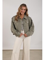 Nukus Nukus, Lia Jacket, Army, Size: