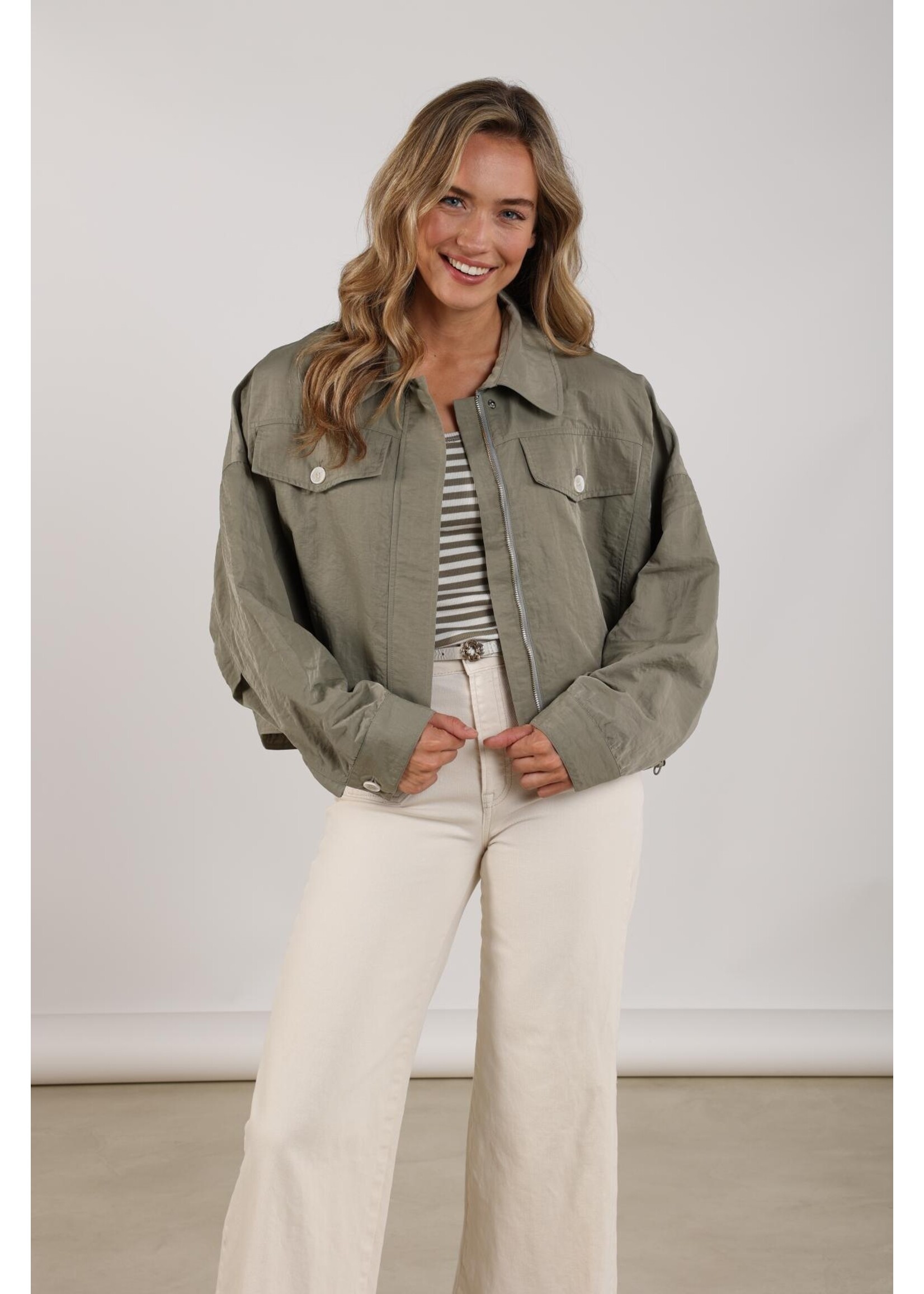 Nukus Nukus, Lia Jacket, Army, Size: