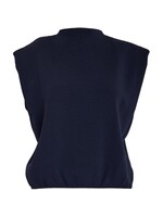 Minus Minus, MSFauna Knit Vest, Sky captain, Size: