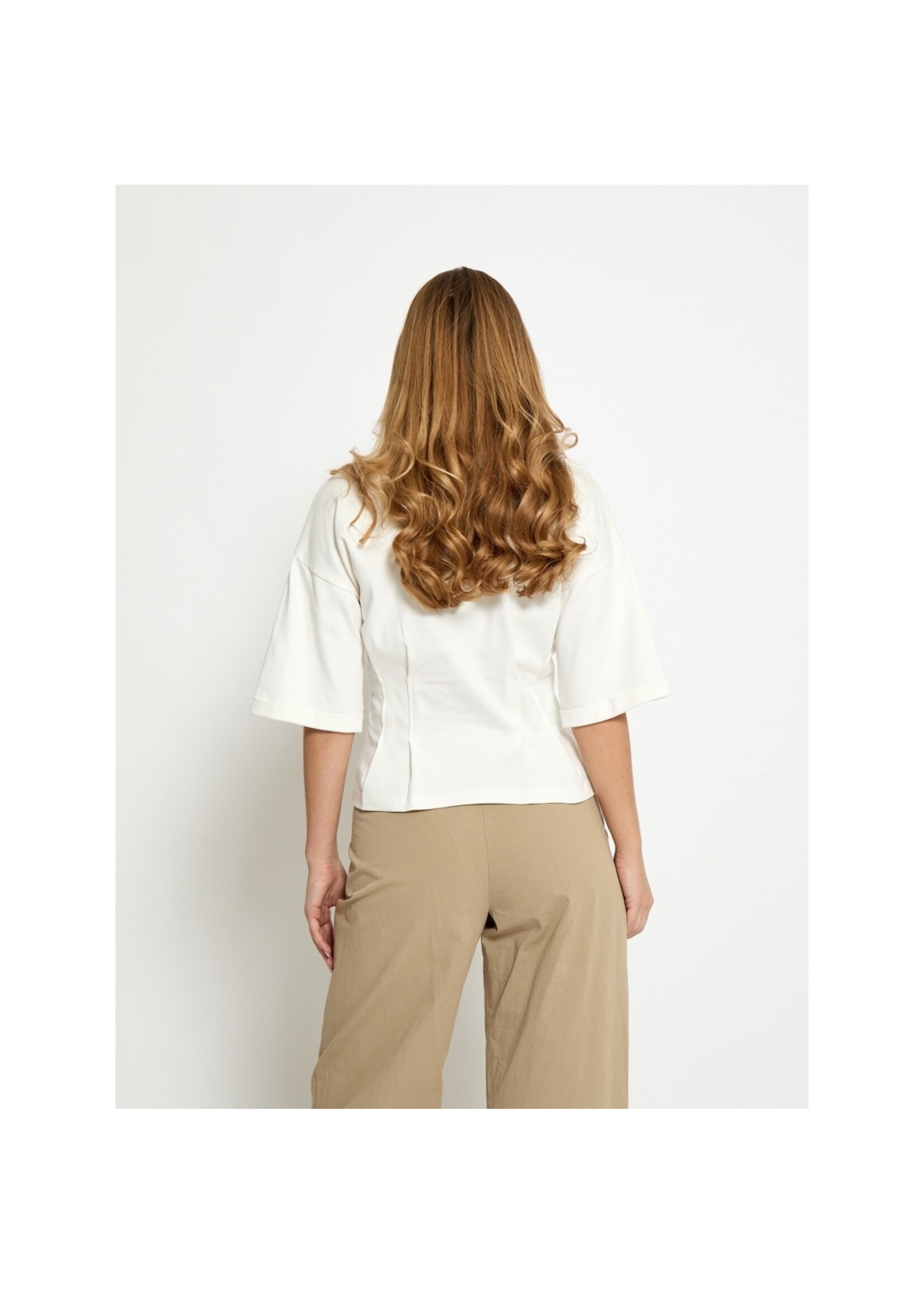 Minus Minus, MSJuniana GOTS T-Shirt, Cloud Dancer, Size: