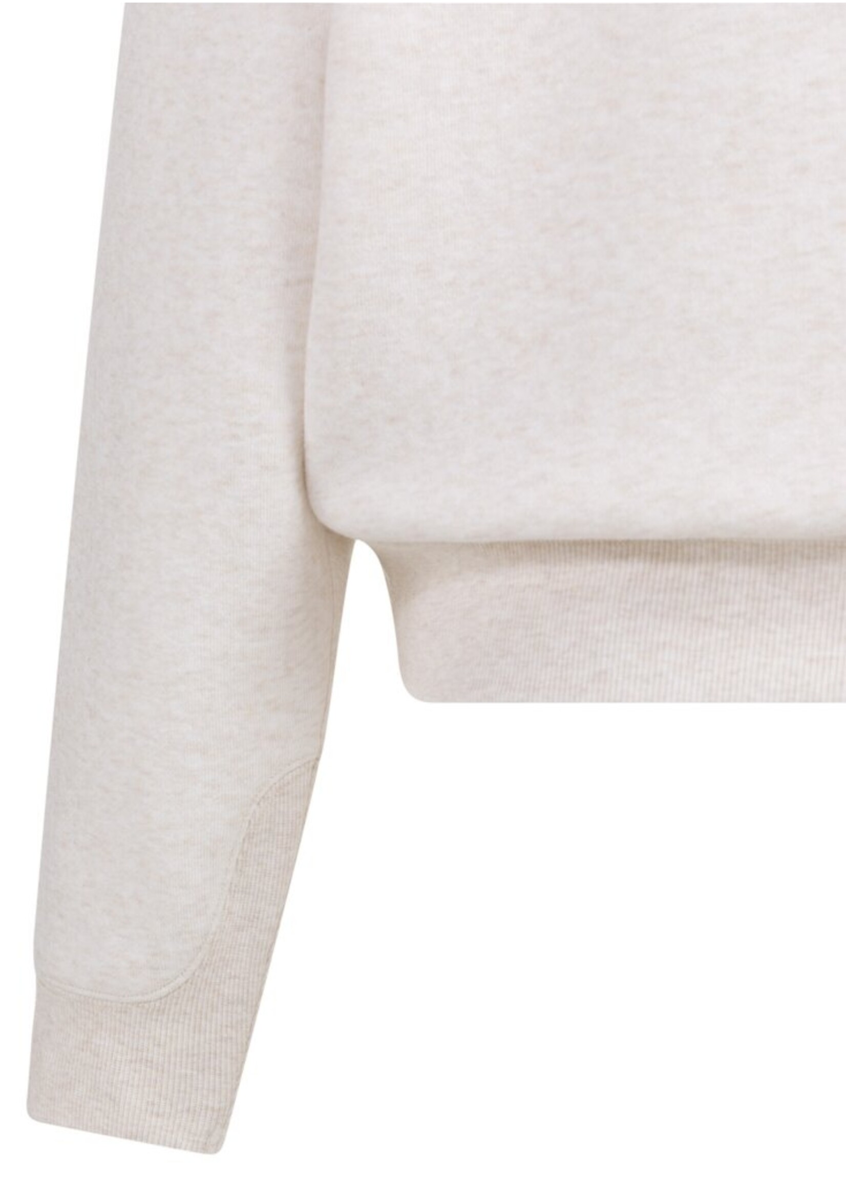 Yaya Yaya, Zachte sweater met artwork 'iconic', Kit beige melange, Size