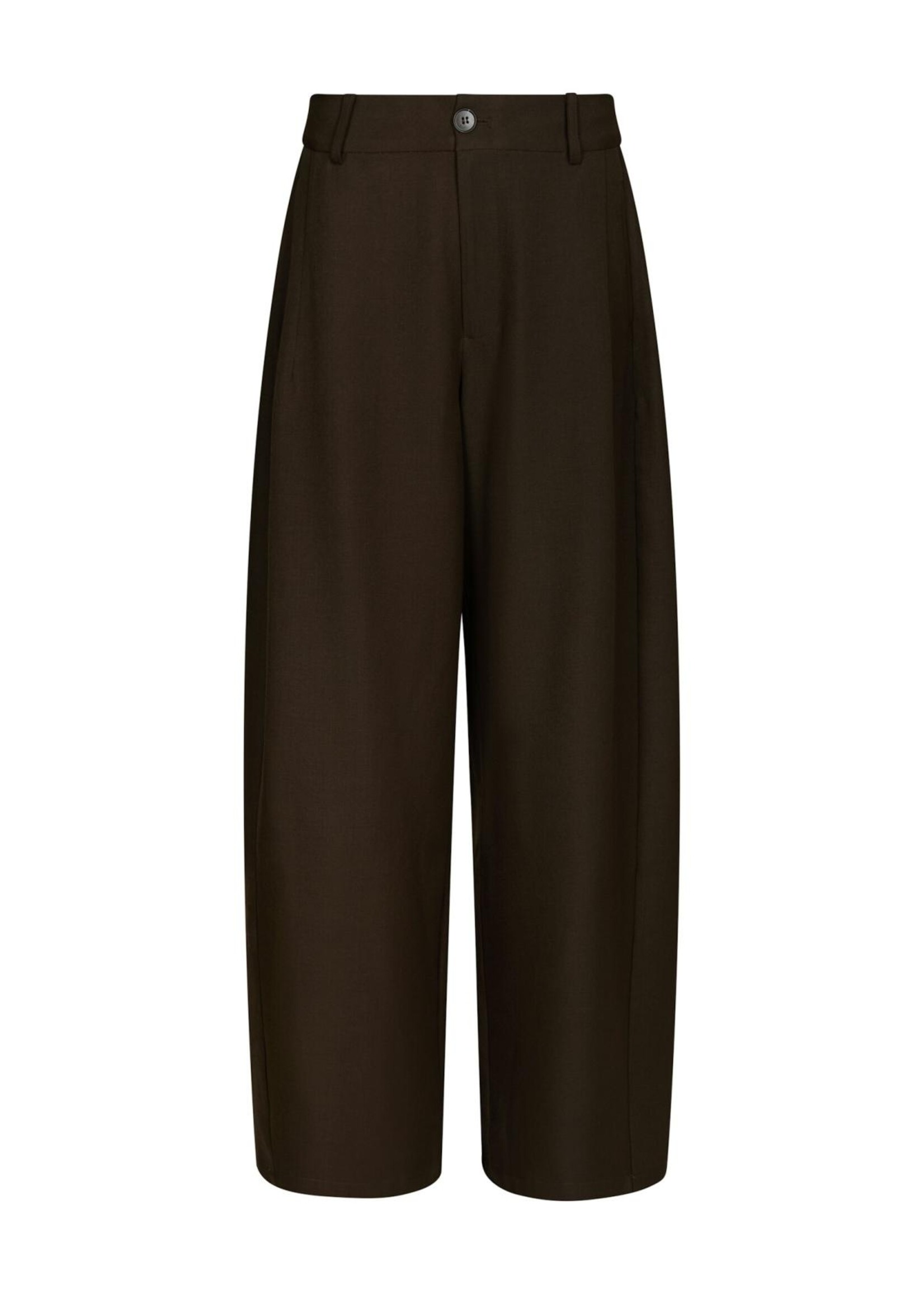 Neo Noir Neo Noir, Essiall Structure Pants, Brown, Size: