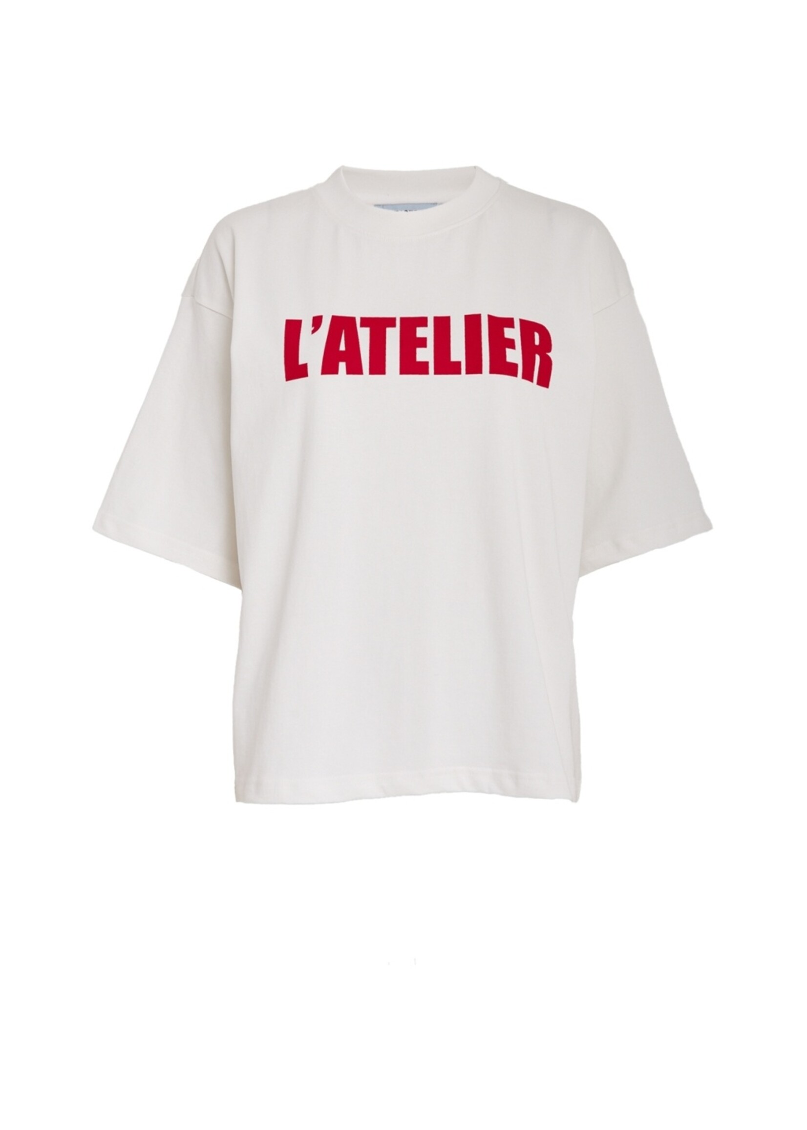 Minus Minus, MSStine T-Shirt, White/red, Size: