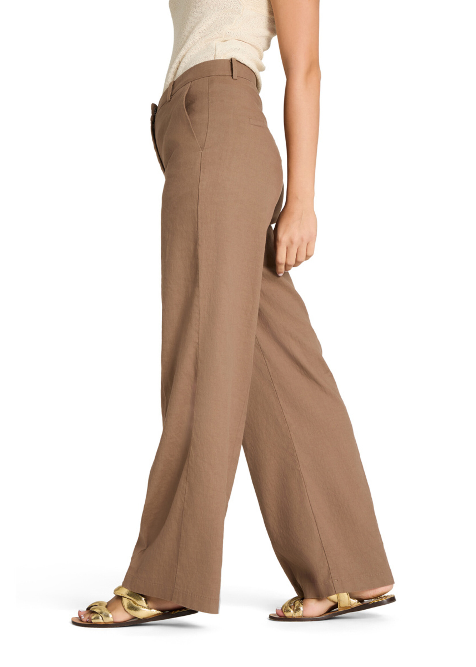 Cambio Cambio, Mira ladies pants long, Arabica, Size: